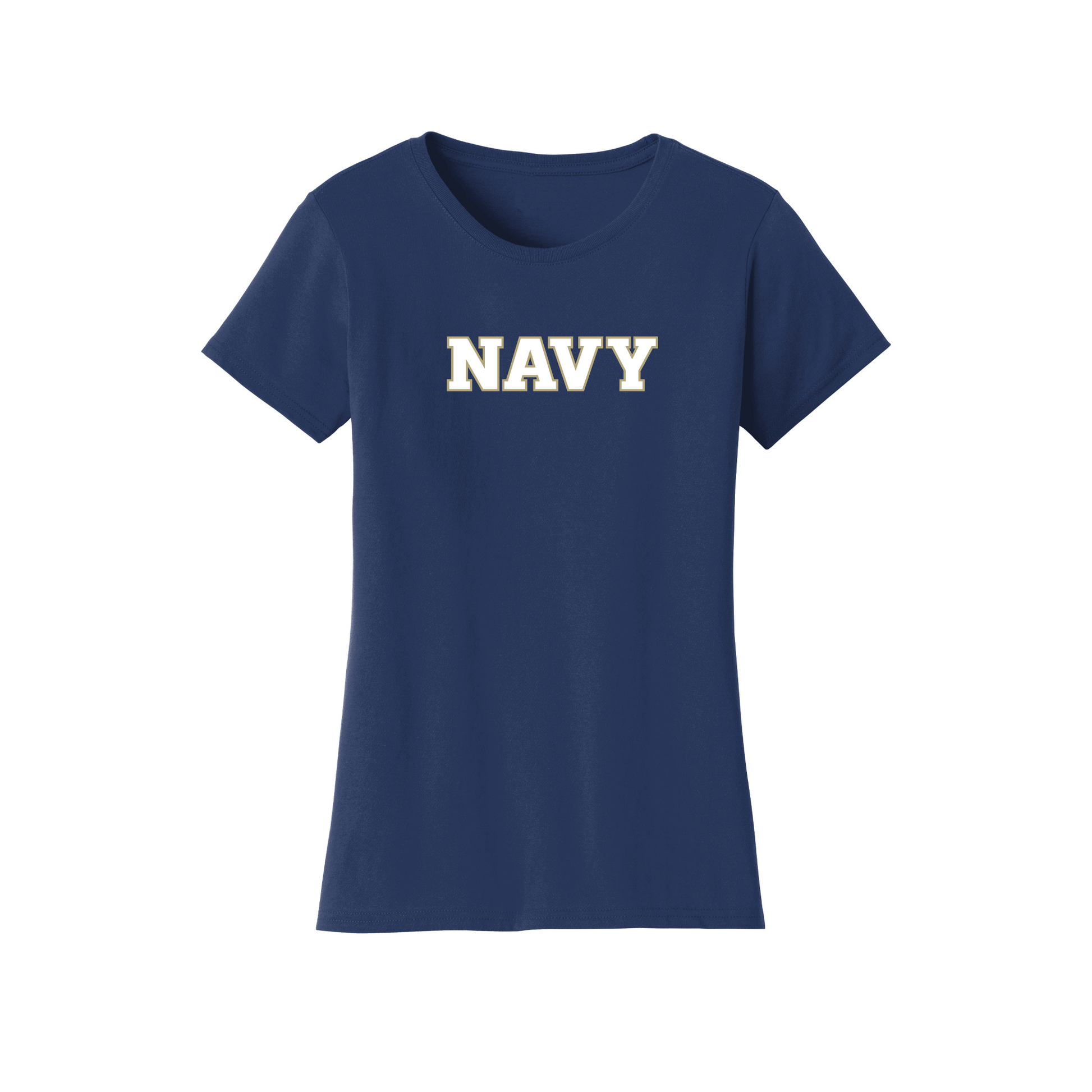 United States Naval Academy Midshipmen Block Womens Relaxed T-shirt