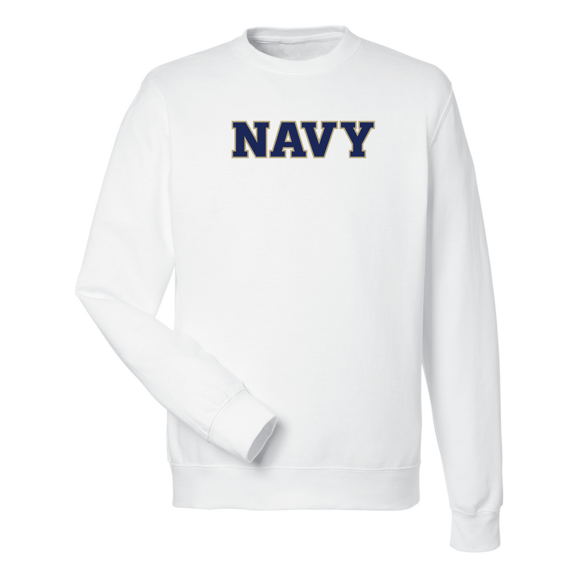 United States Naval Academy Midshipmen Block Crewneck Sweatshirt Fleece
