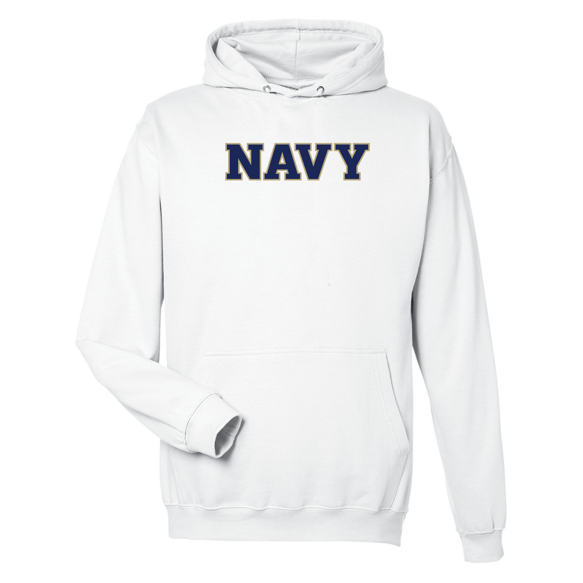 United States Naval Academy Midshipmen Block Hooded Sweatshirt Fleece