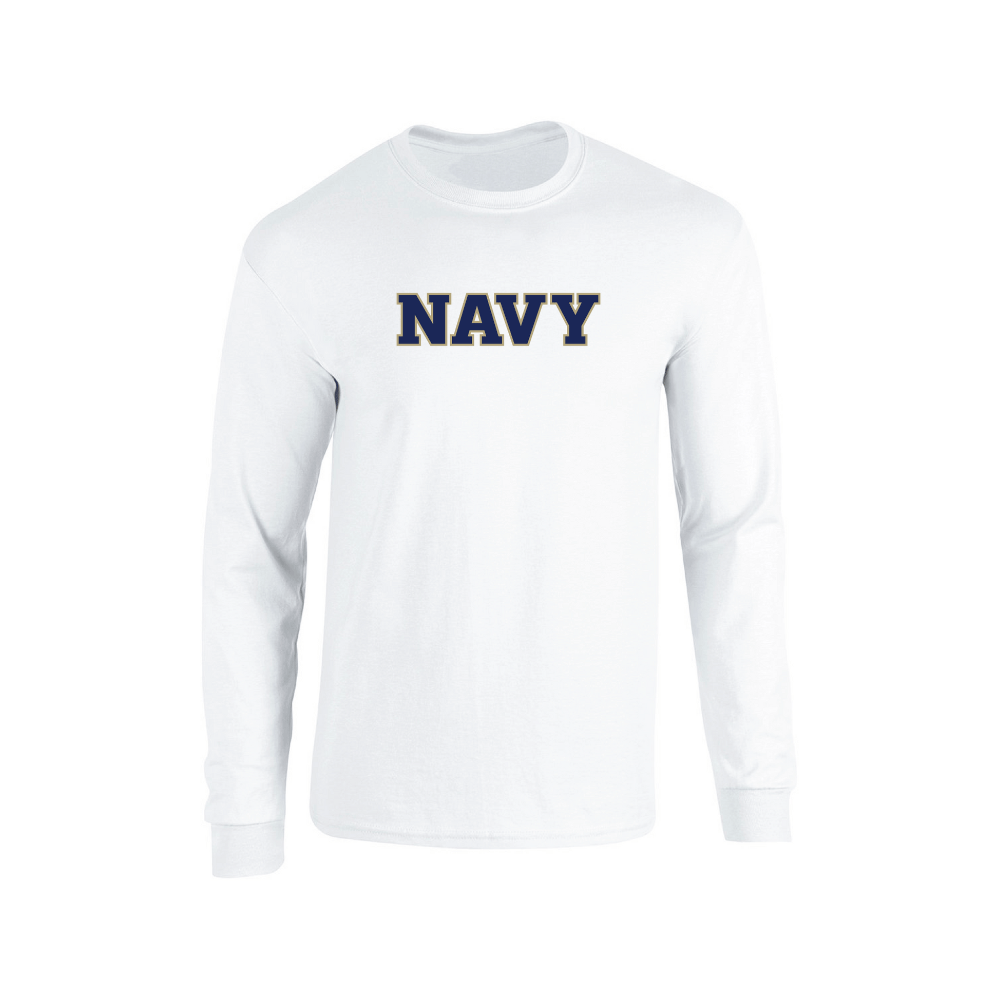 United States Naval Academy Midshipmen Block Long Sleeve T-shirt Unisex