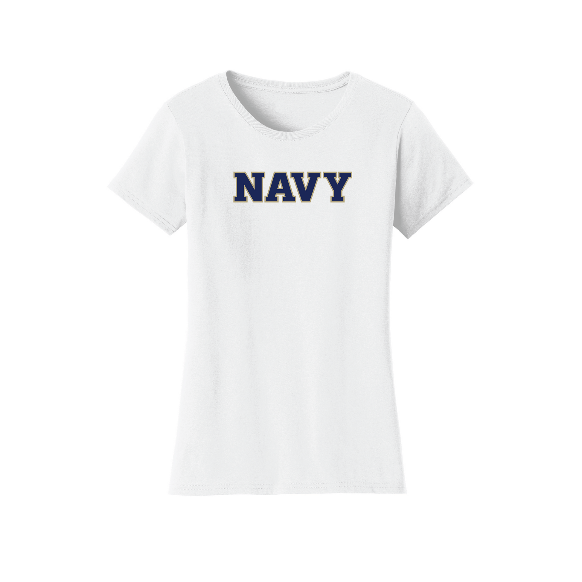 United States Naval Academy Midshipmen Block Womens Relaxed T-shirt