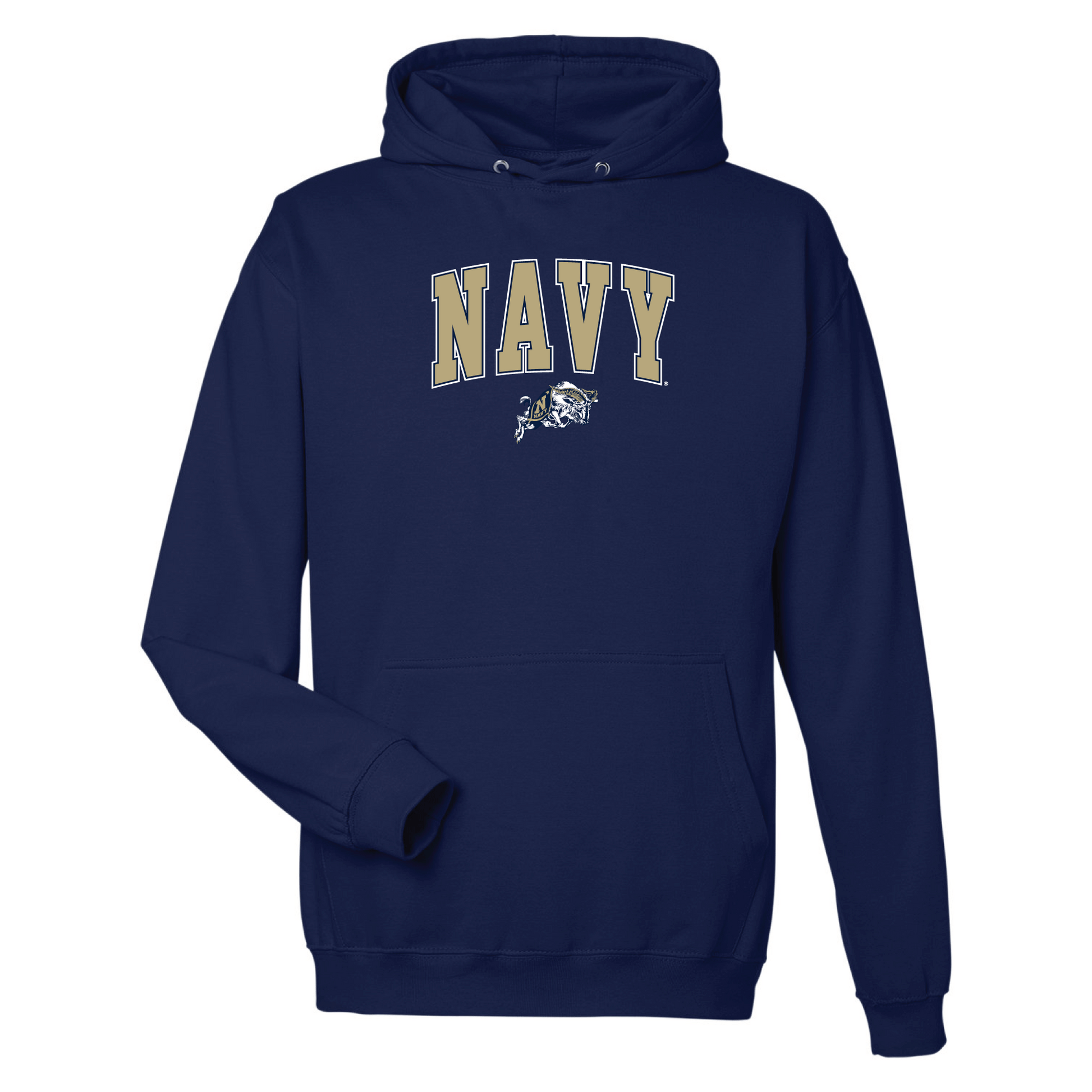 United States Naval Academy Midshipmen Jumbo Arch Hooded Sweatshirt Fleece