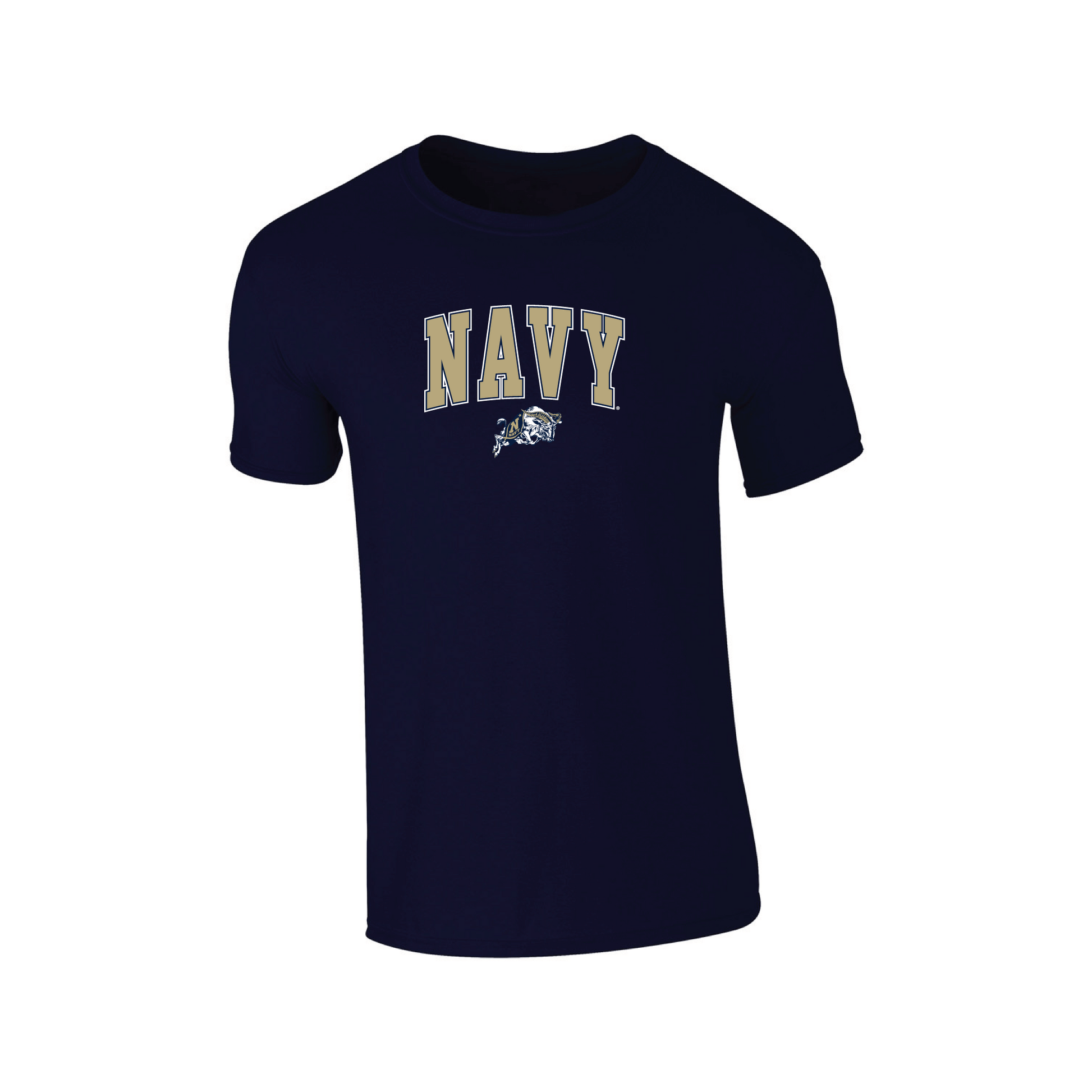 United States Naval Academy Midshipmen Jumbo Arch T-shirt Unisex Cotton