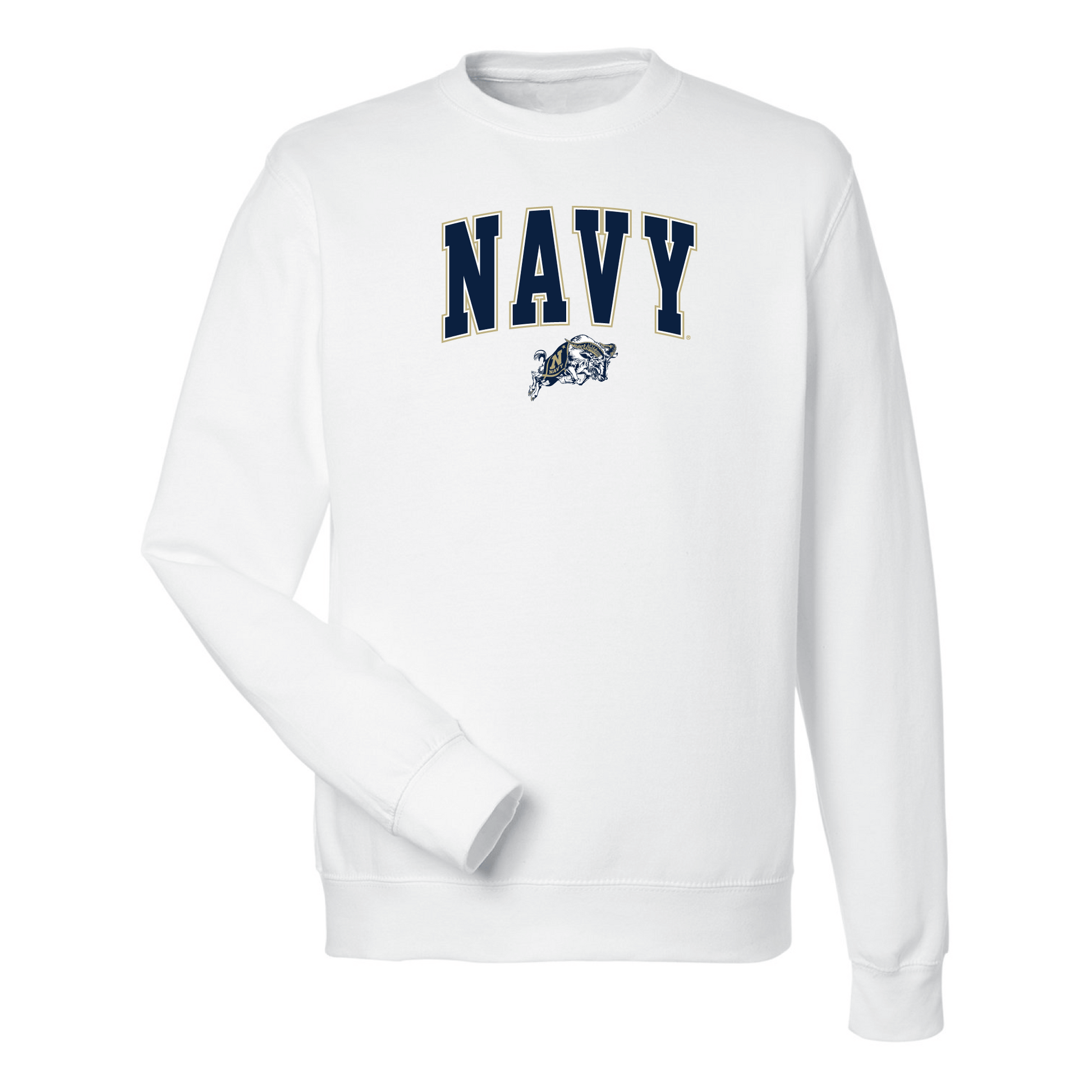 United States Naval Academy Midshipmen Jumbo Arch Crewneck Sweatshirt Fleece