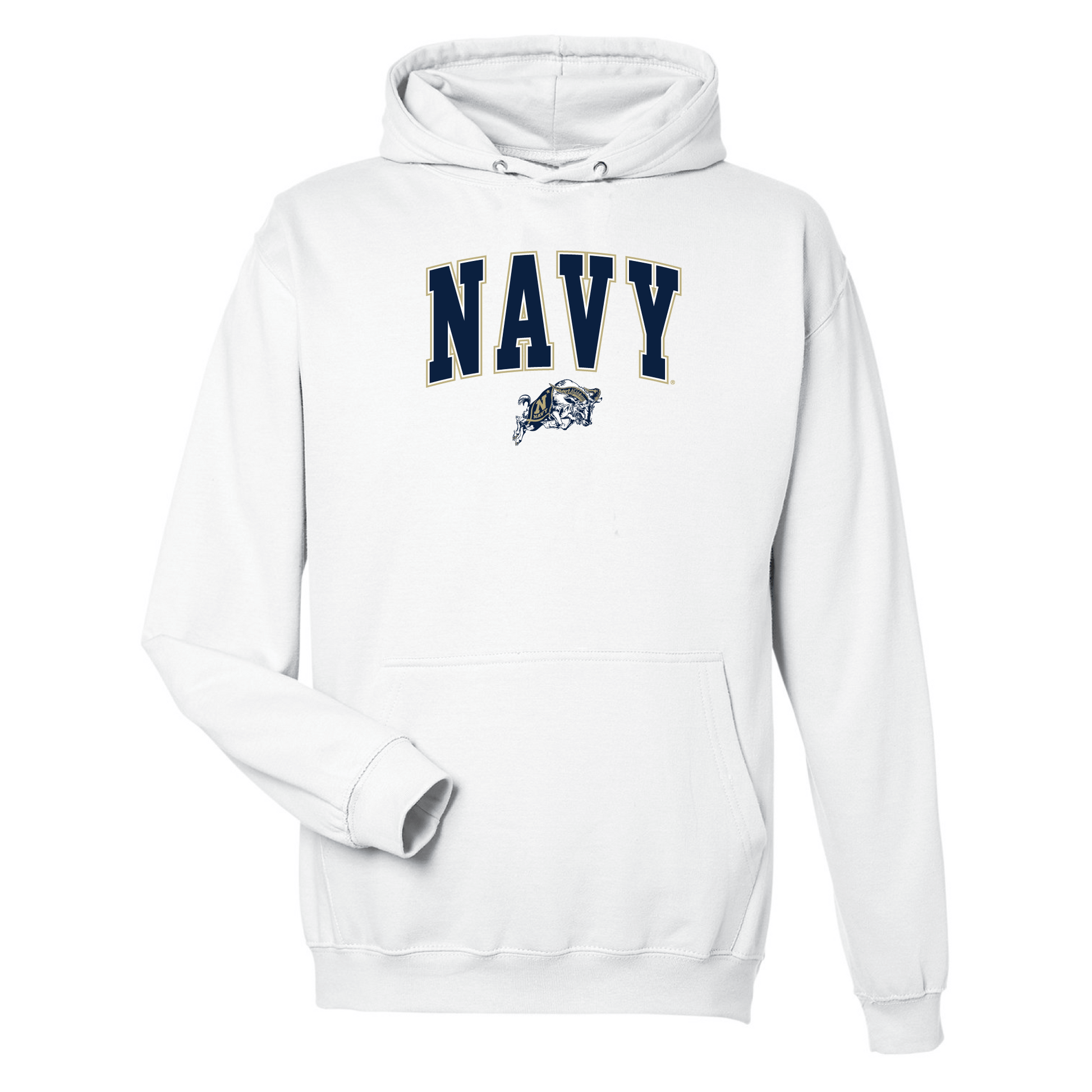 United States Naval Academy Midshipmen Jumbo Arch Hooded Sweatshirt Fleece