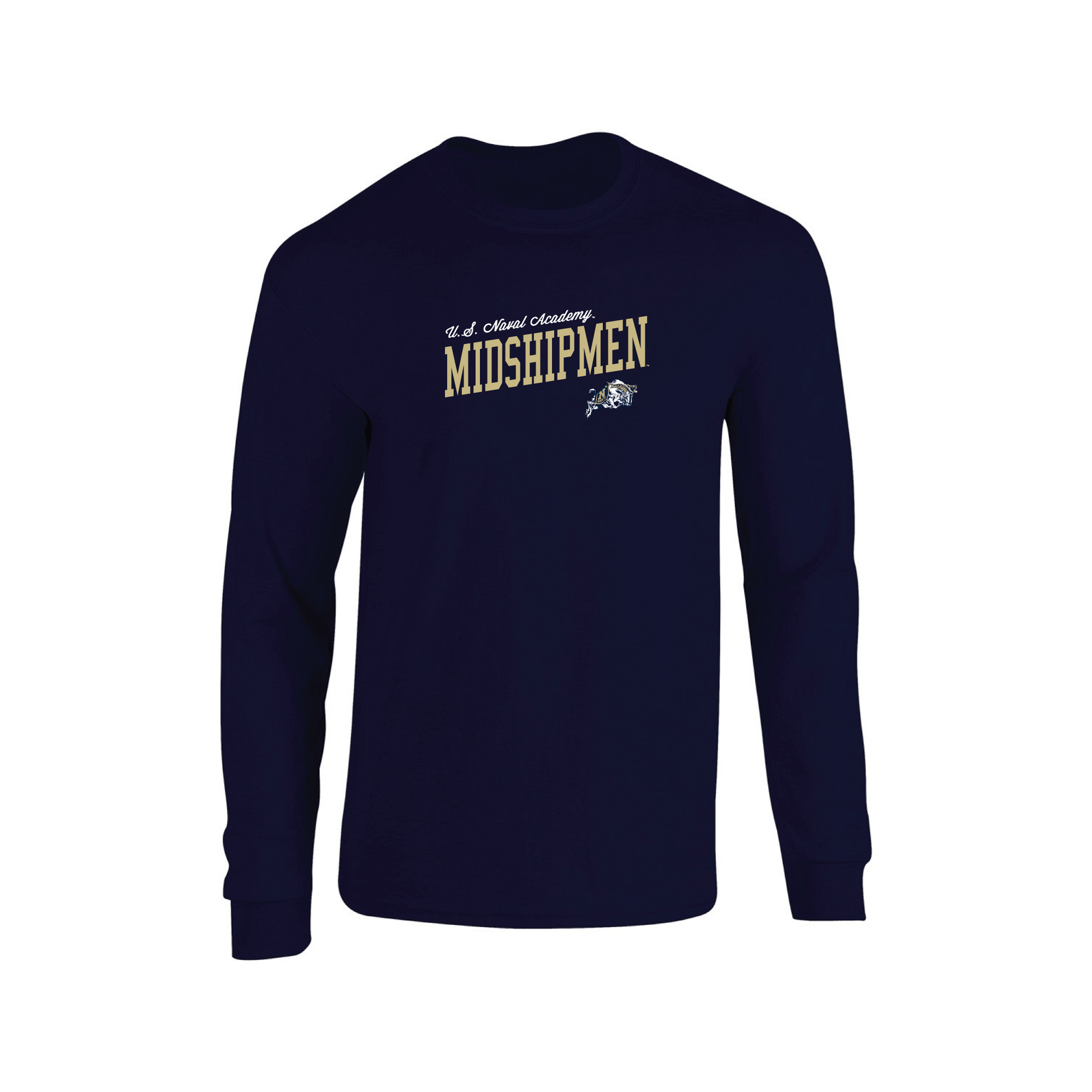 United States Naval Academy Midshipmen Uphill Victory Long Sleeve T-shirt Unisex