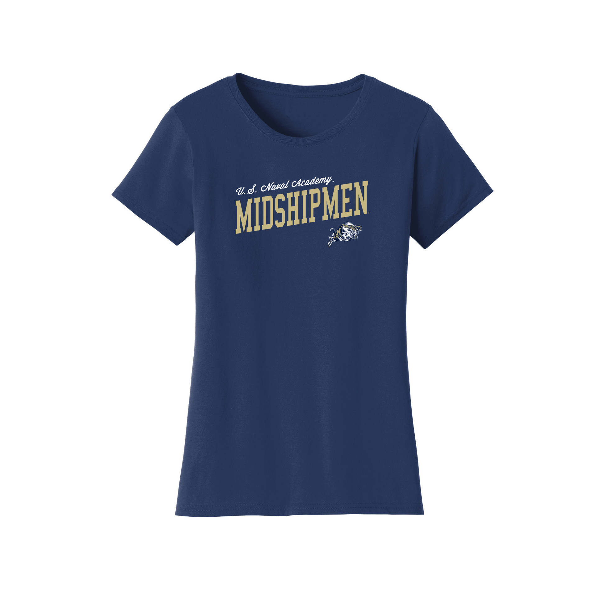 United States Naval Academy Midshipmen Uphill Victory Womens Relaxed T-shirt