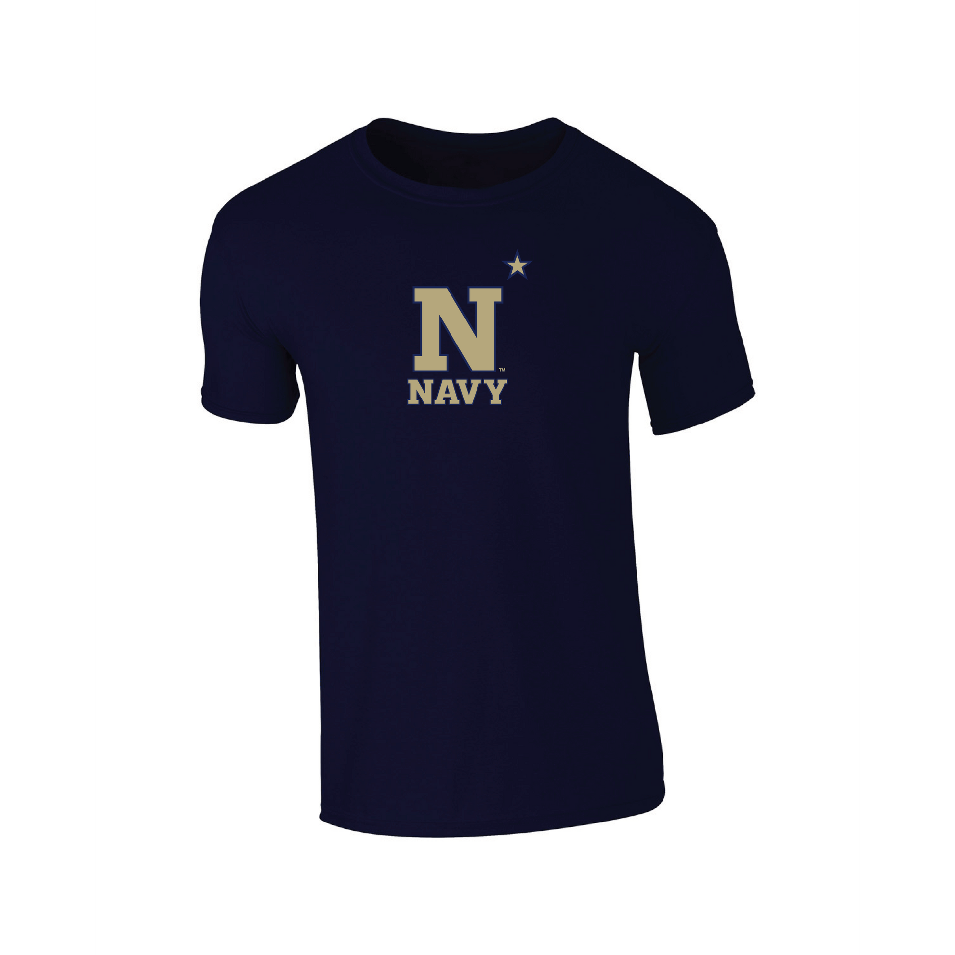 United States Naval Academy Midshipmen Jumbo Logo T-shirt Unisex Cotton