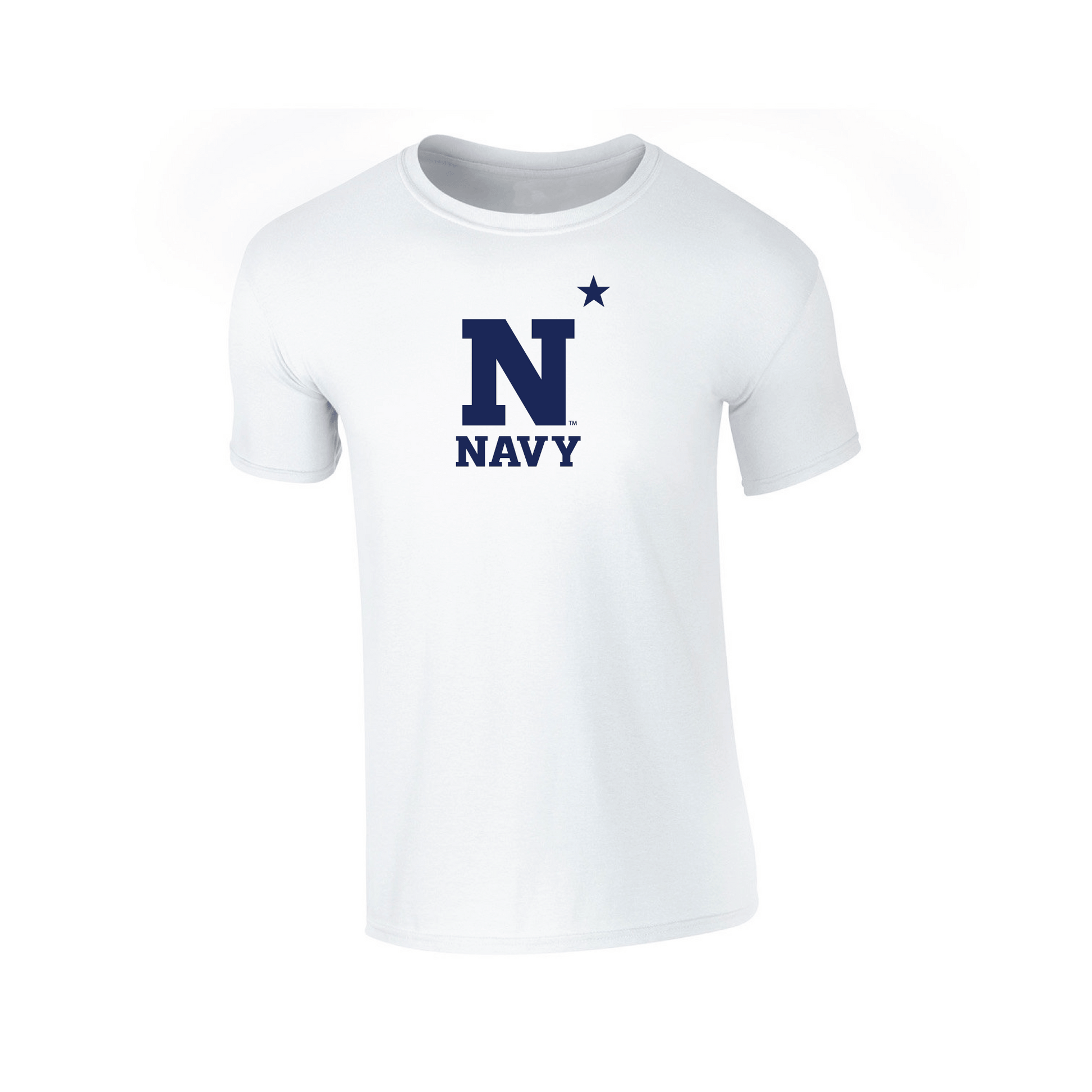 United States Naval Academy Midshipmen Jumbo Logo T-shirt Unisex Cotton