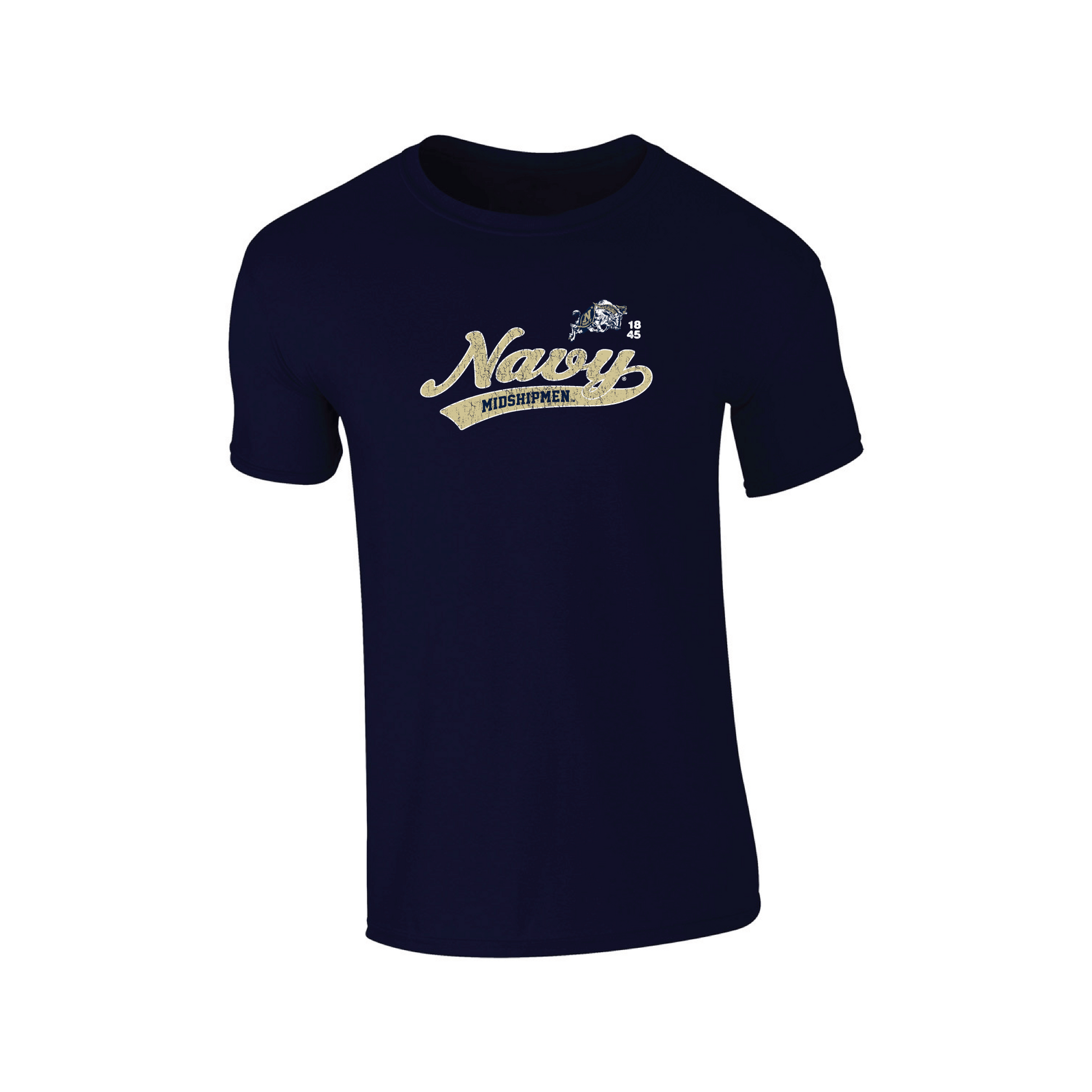 United States Naval Academy Midshipmen Old School T-shirt Unisex Cotton