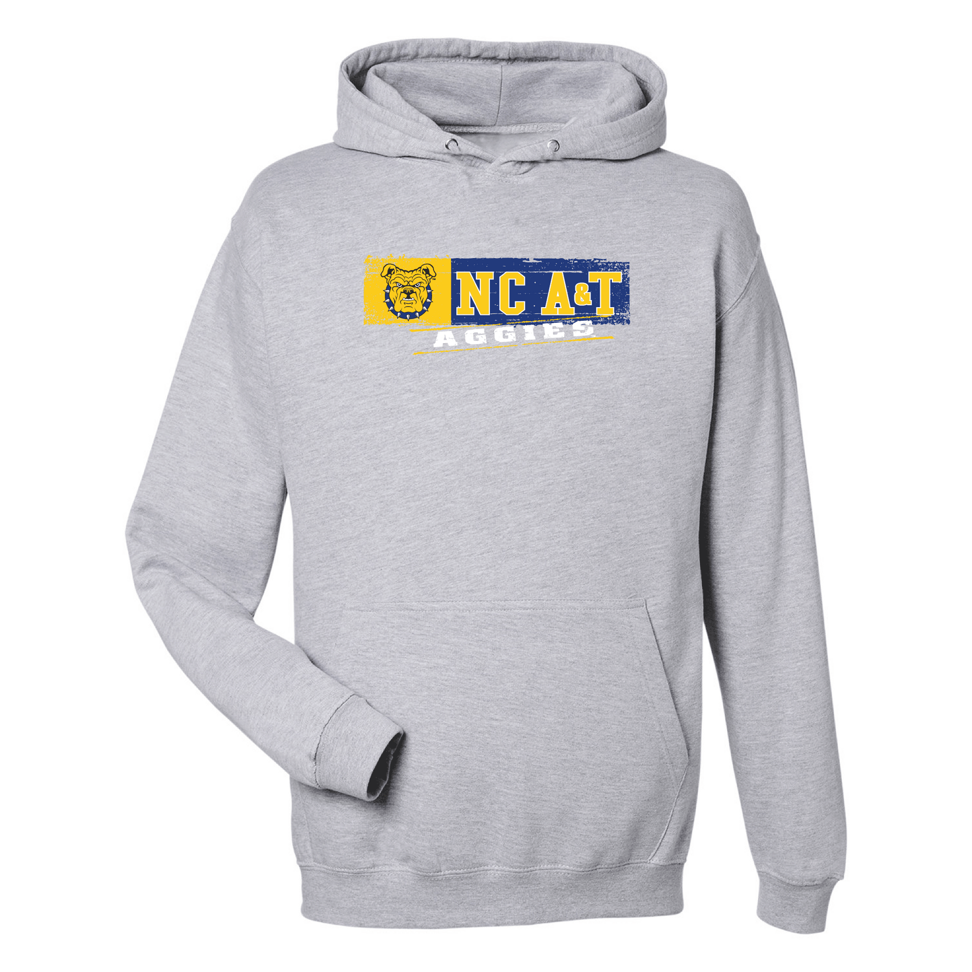 North Carolina Agricultural & Technical State University Aggies Sticker Hooded Sweatshirt Fleece