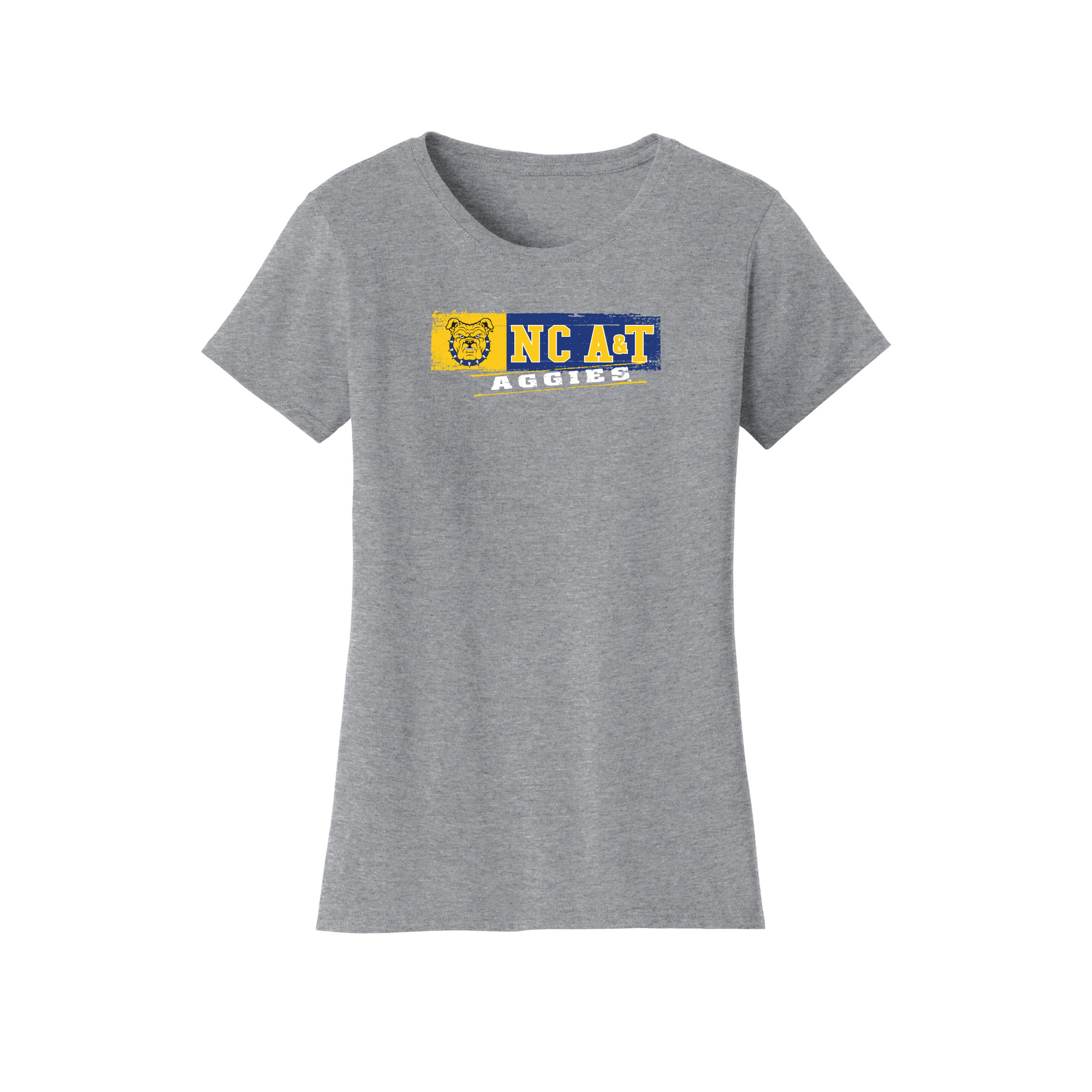 North Carolina Agricultural & Technical State University Aggies Sticker Womens Relaxed T-shirt