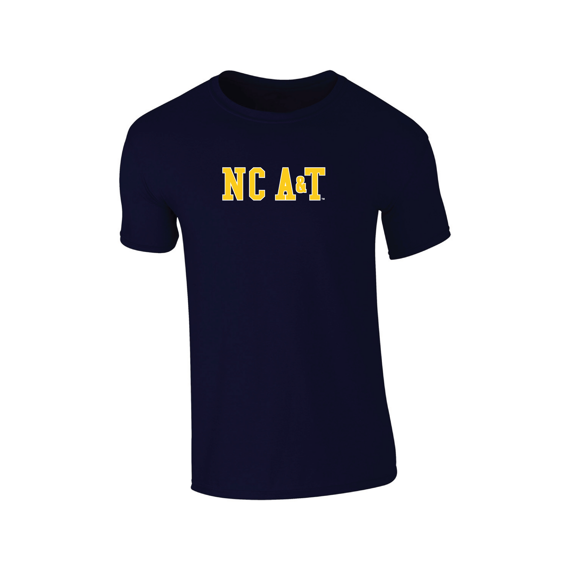 North Carolina Agricultural & Technical State University Aggies Block T-shirt Unisex Cotton