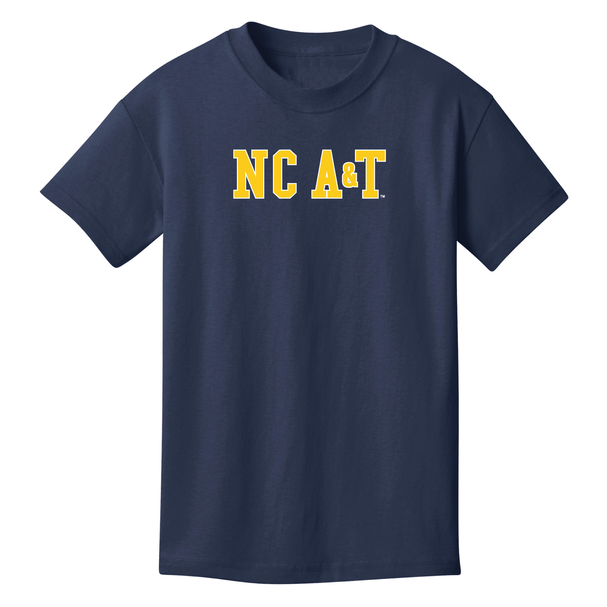 North Carolina Agricultural & Technical State University Aggies Block Youth T-shirt