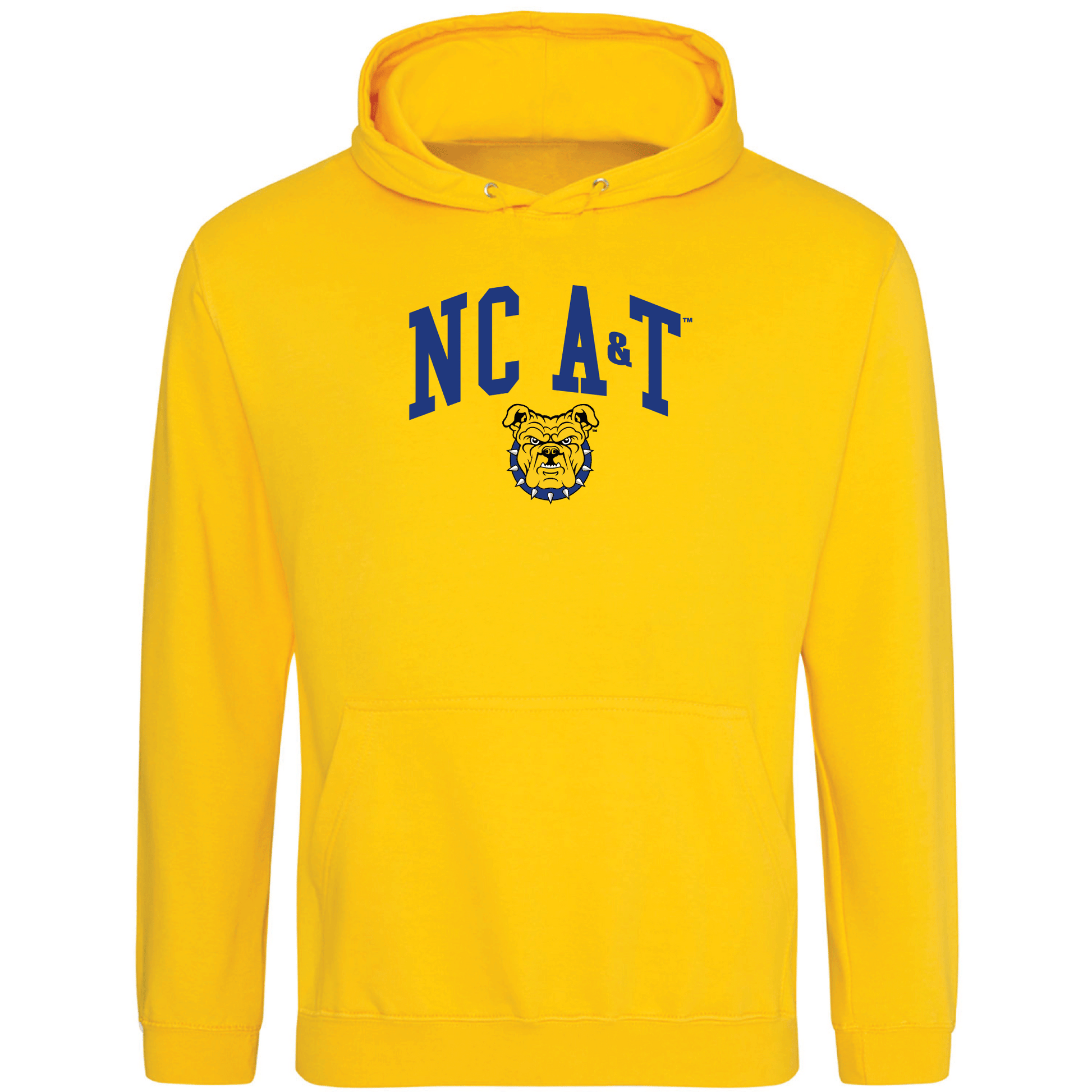 North Carolina Agricultural & Technical State University Aggies Jumbo Arch Hooded Sweatshirt Fleece