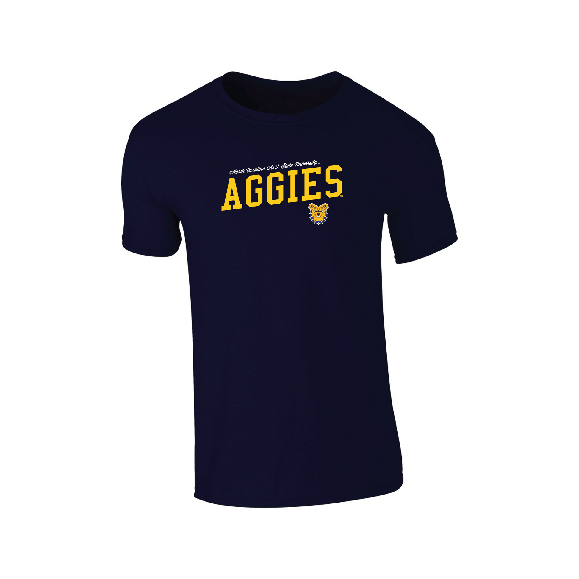 North Carolina Agricultural & Technical State University Aggies Uphill Victory T-shirt Unisex Cotton