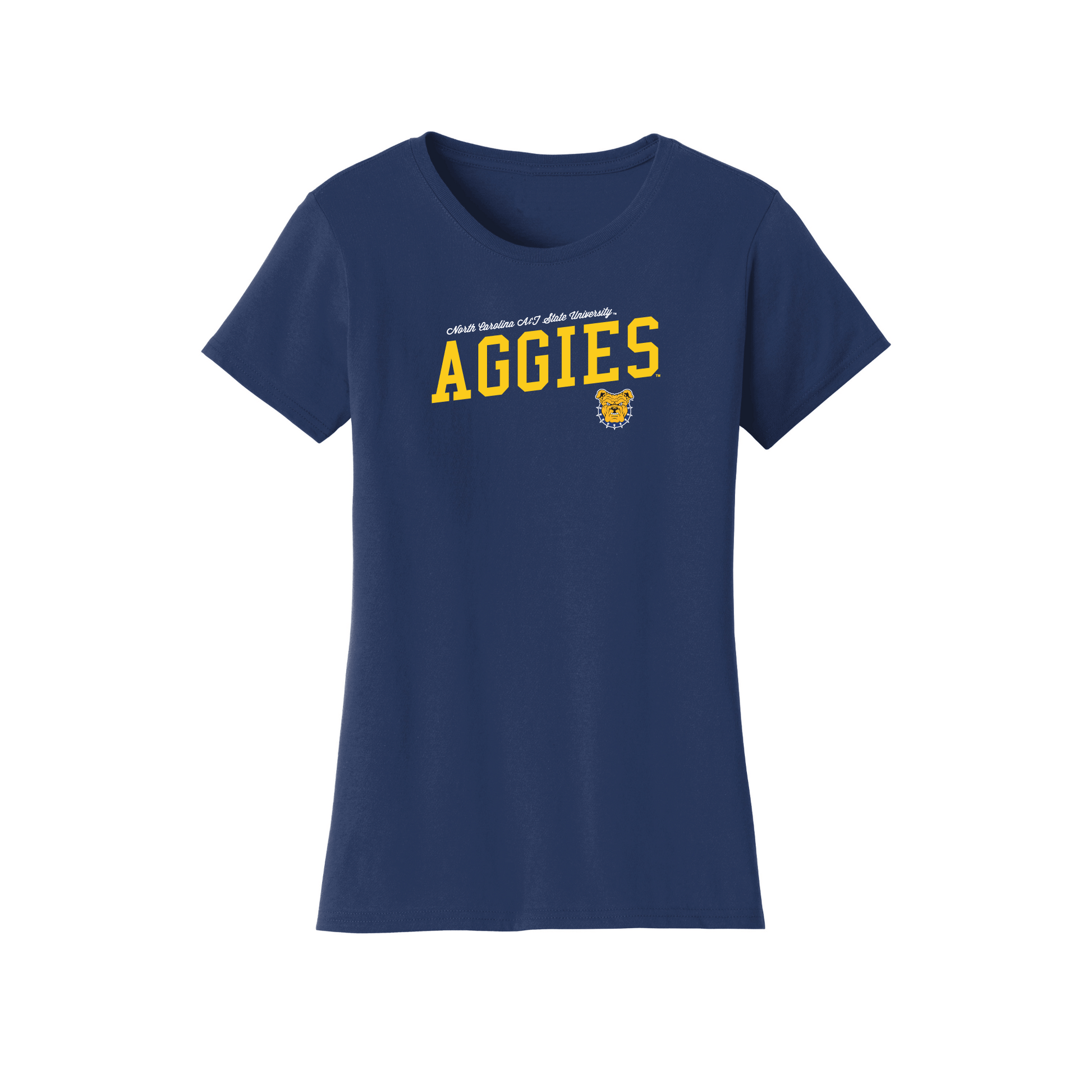 North Carolina Agricultural & Technical State University Aggies Uphill Victory Womens Relaxed T-shirt