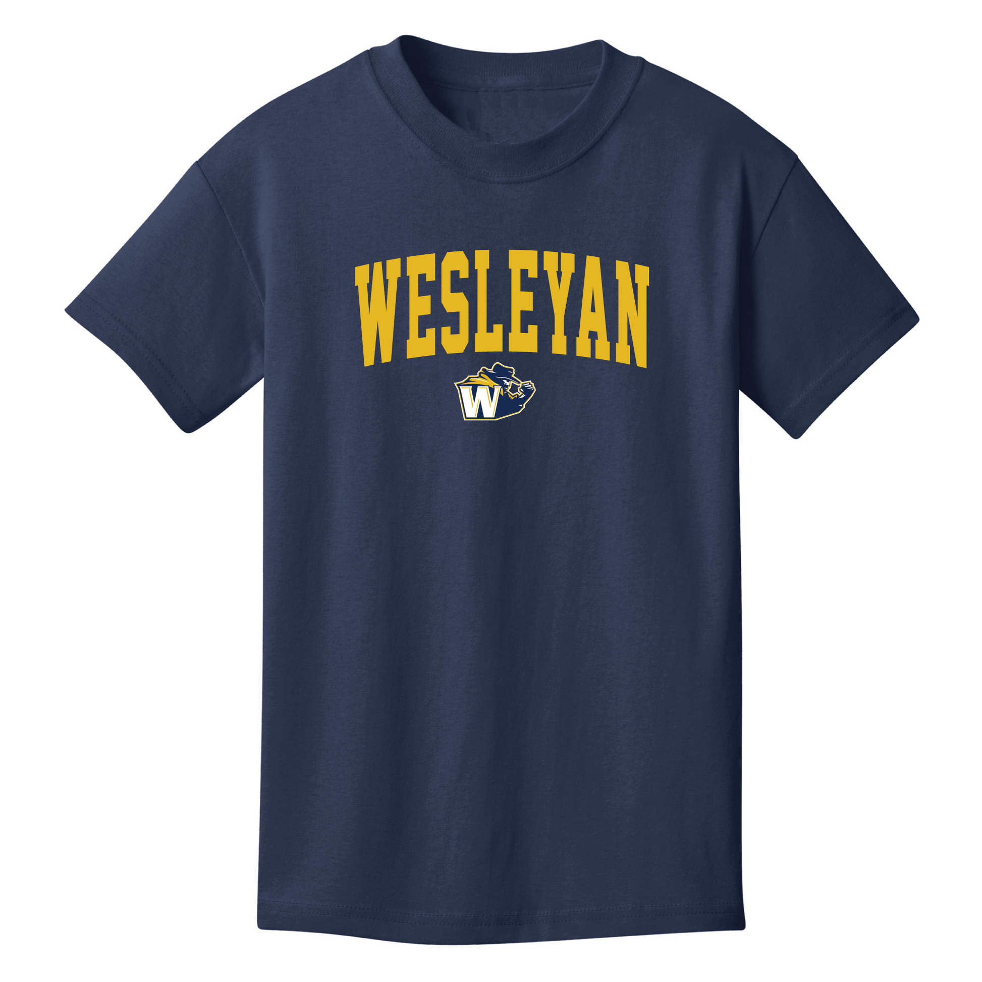 North Carolina Wesleyan University Bishops Jumbo Arch Youth T-Shirt