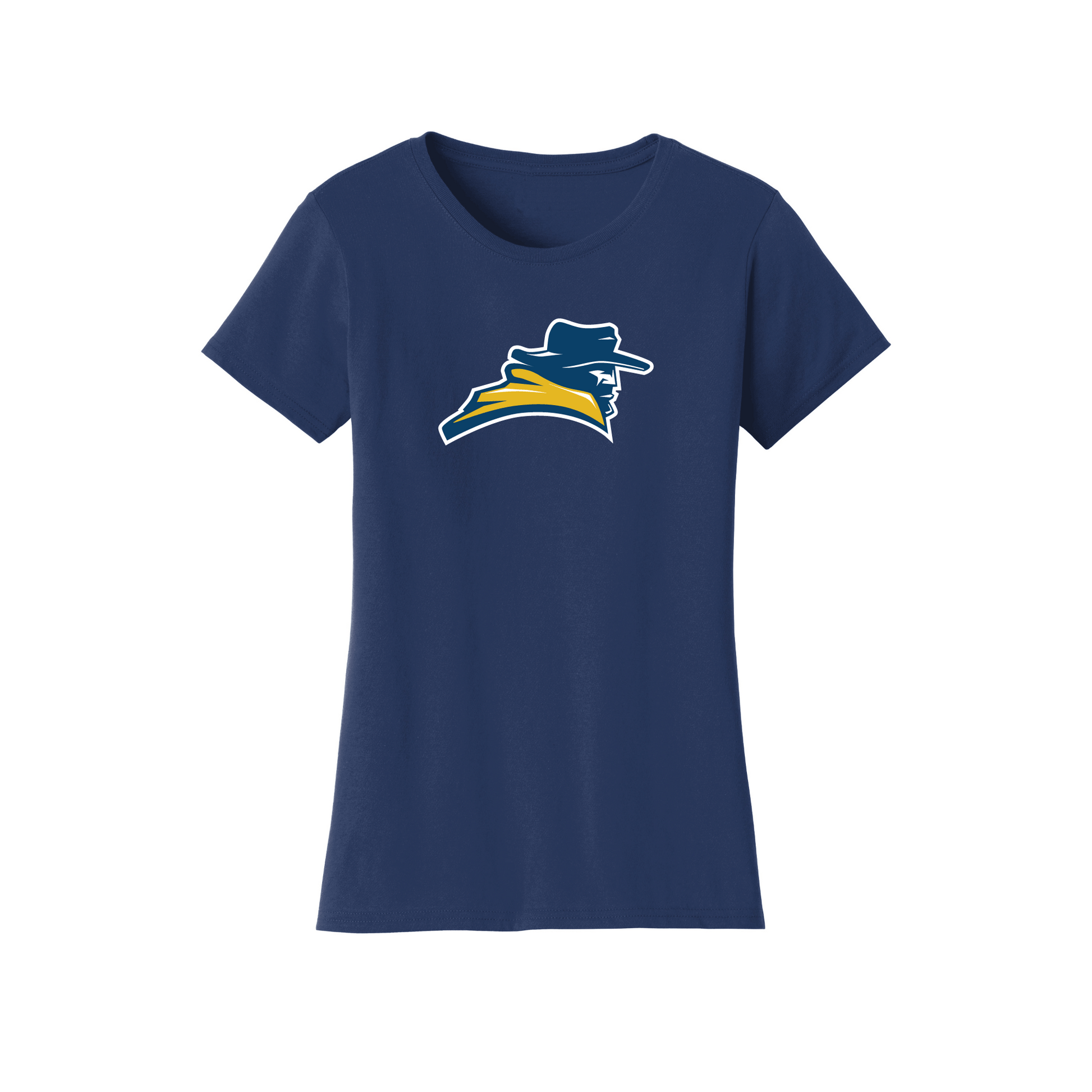 North Carolina Wesleyan University Bishops Jumbo Logo Womens T-Shirt