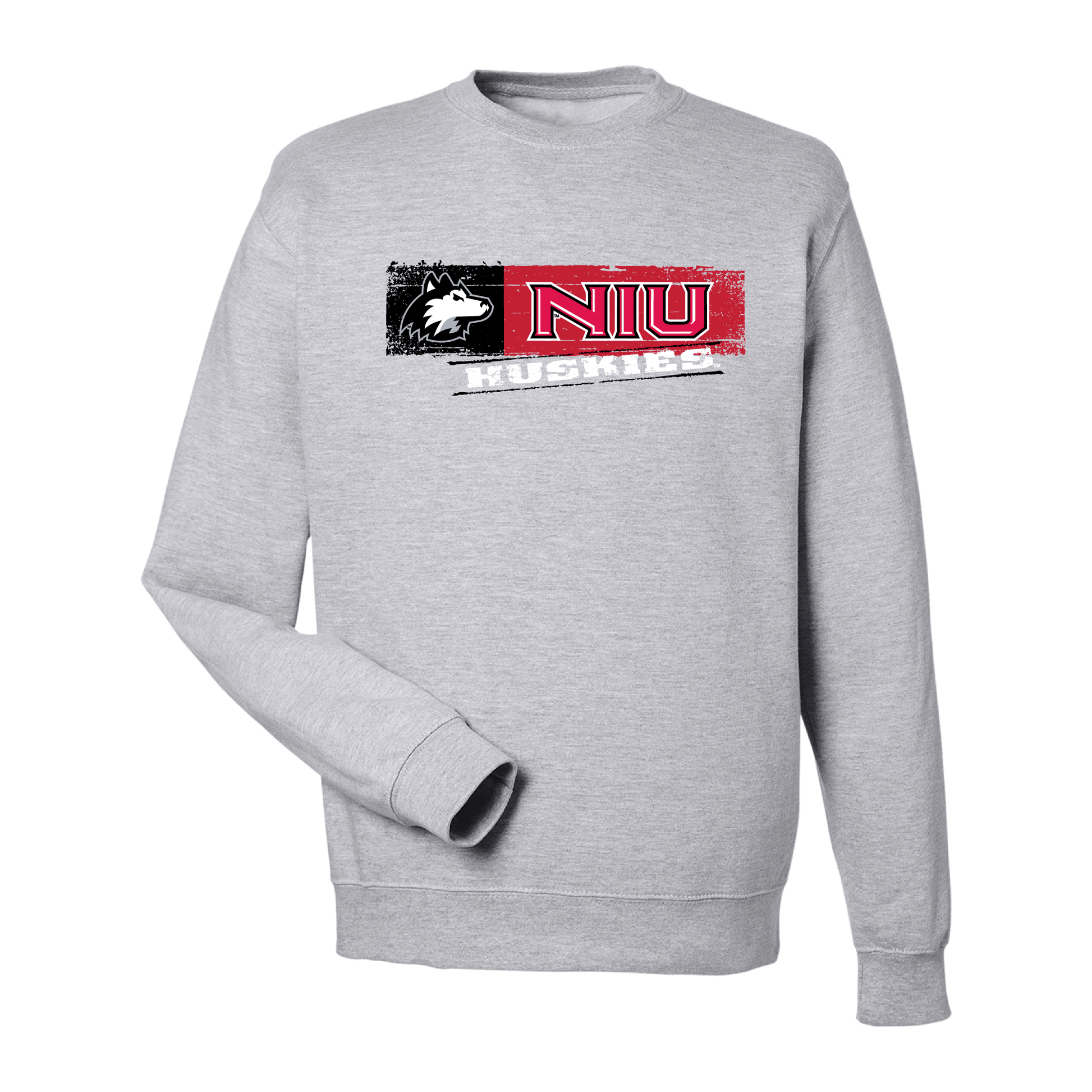 Northern Illinois University Huskies Sticker Crewneck Sweatshirt