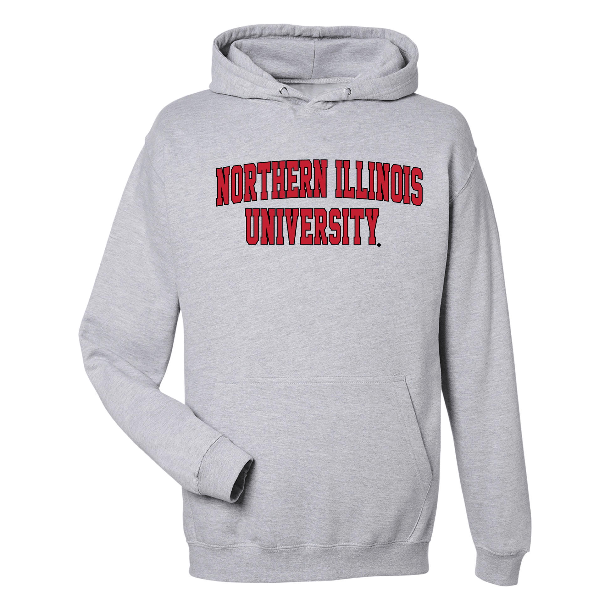 Northern Illinois University Huskies Block Hooded Sweatshirt