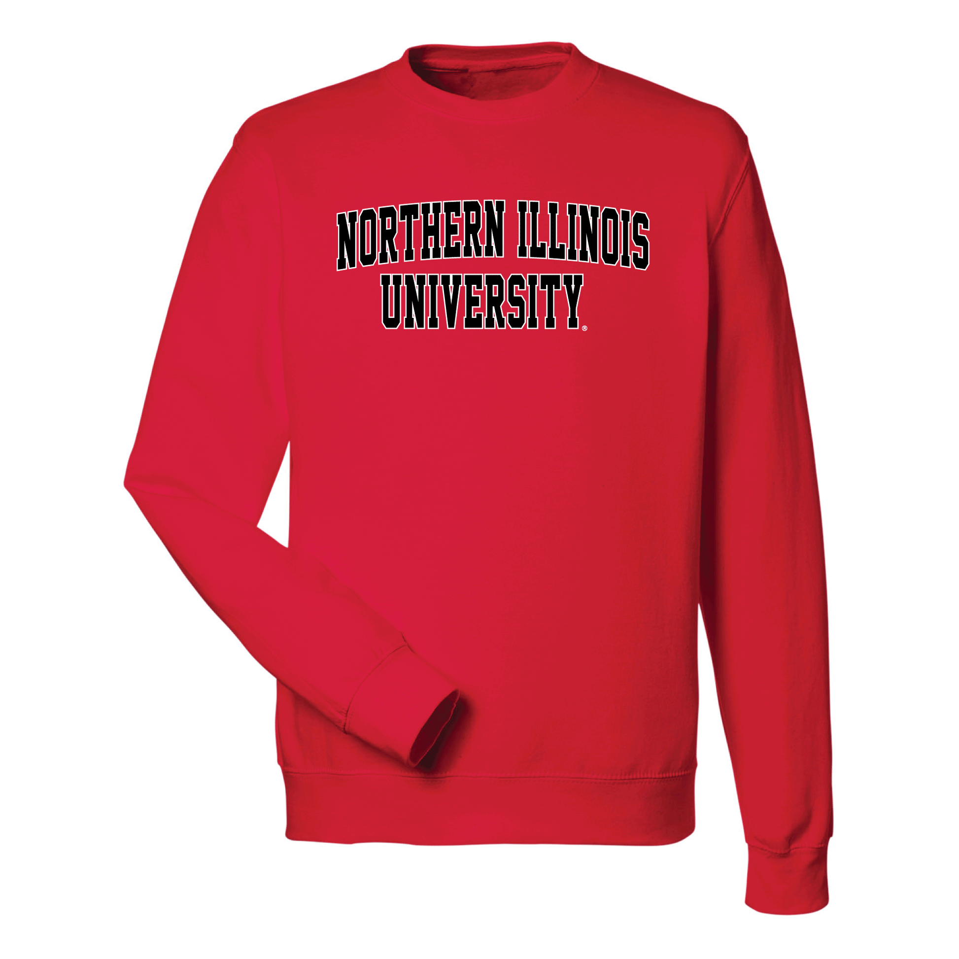 Northern Illinois University Huskies Block Crewneck Sweatshirt