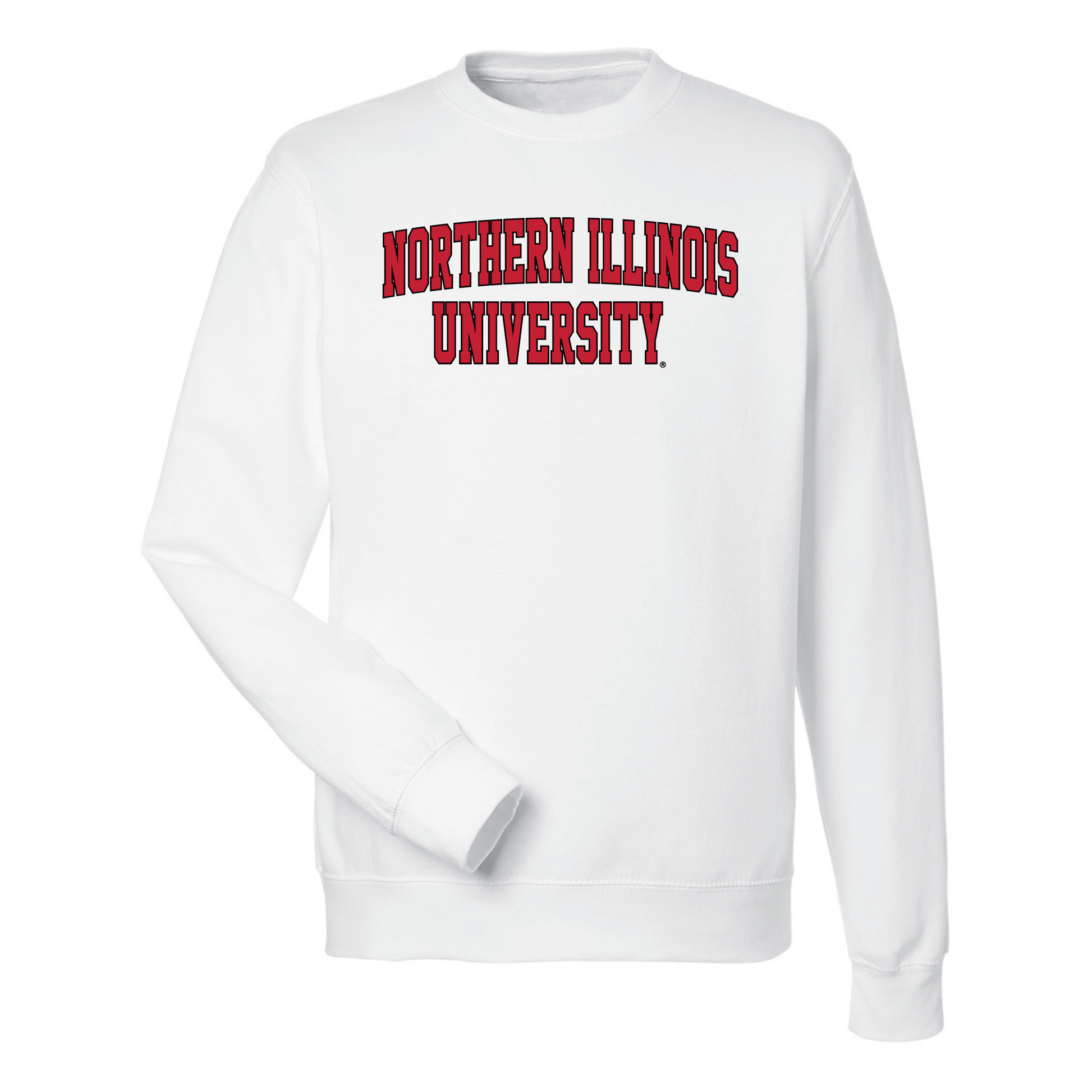 Northern Illinois University Huskies Block Crewneck Sweatshirt