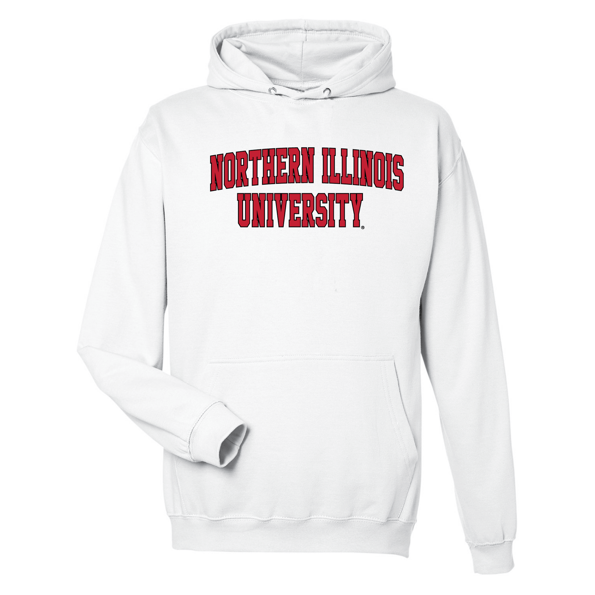 Northern Illinois University Huskies Block Hooded Sweatshirt