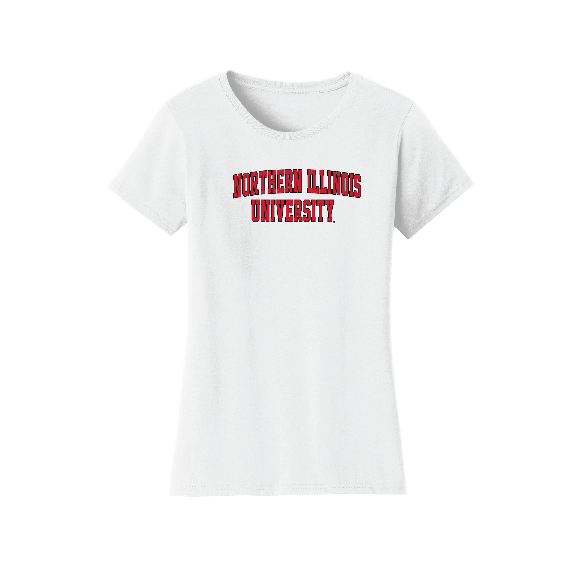Northern Illinois University Huskies Block Womens T-Shirt