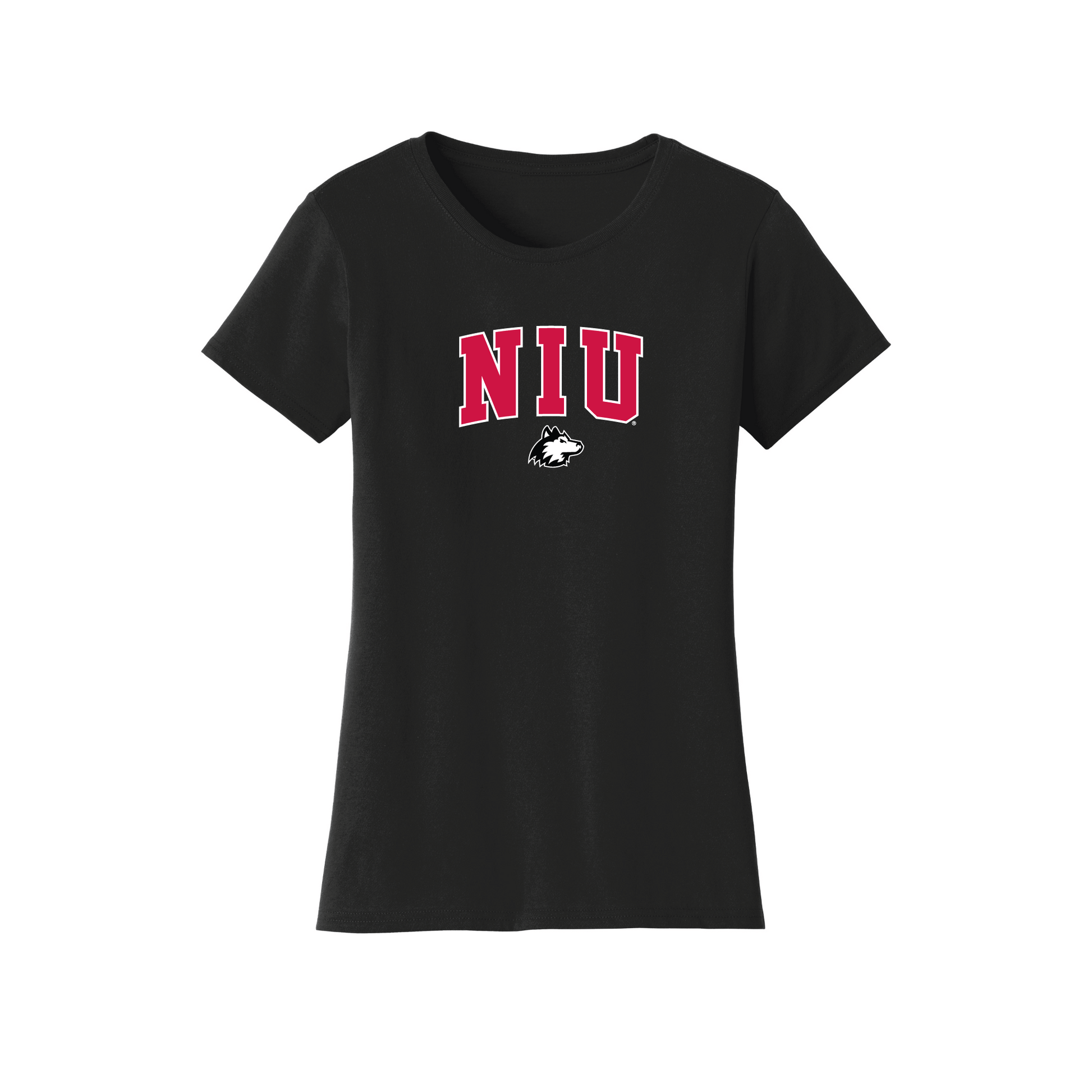 Northern Illinois University Huskies Jumbo Arch Womens T-Shirt