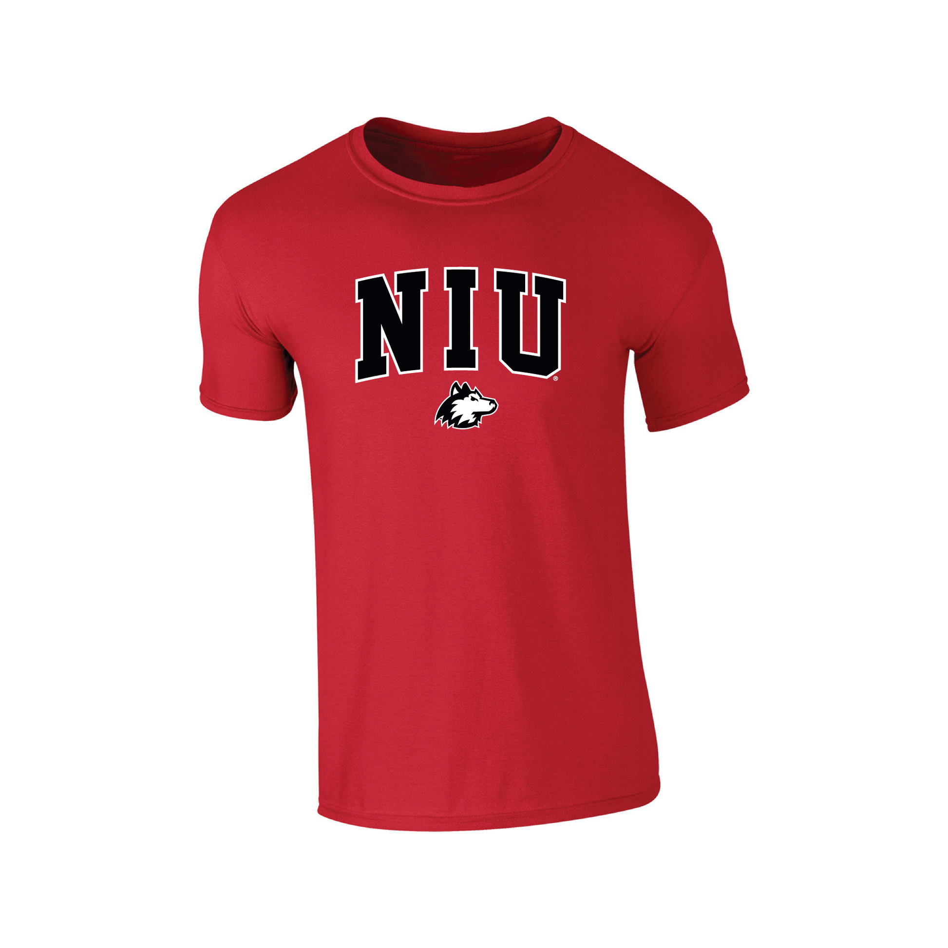 Northern Illinois University Huskies Jumbo Arch Adult T-Shirt