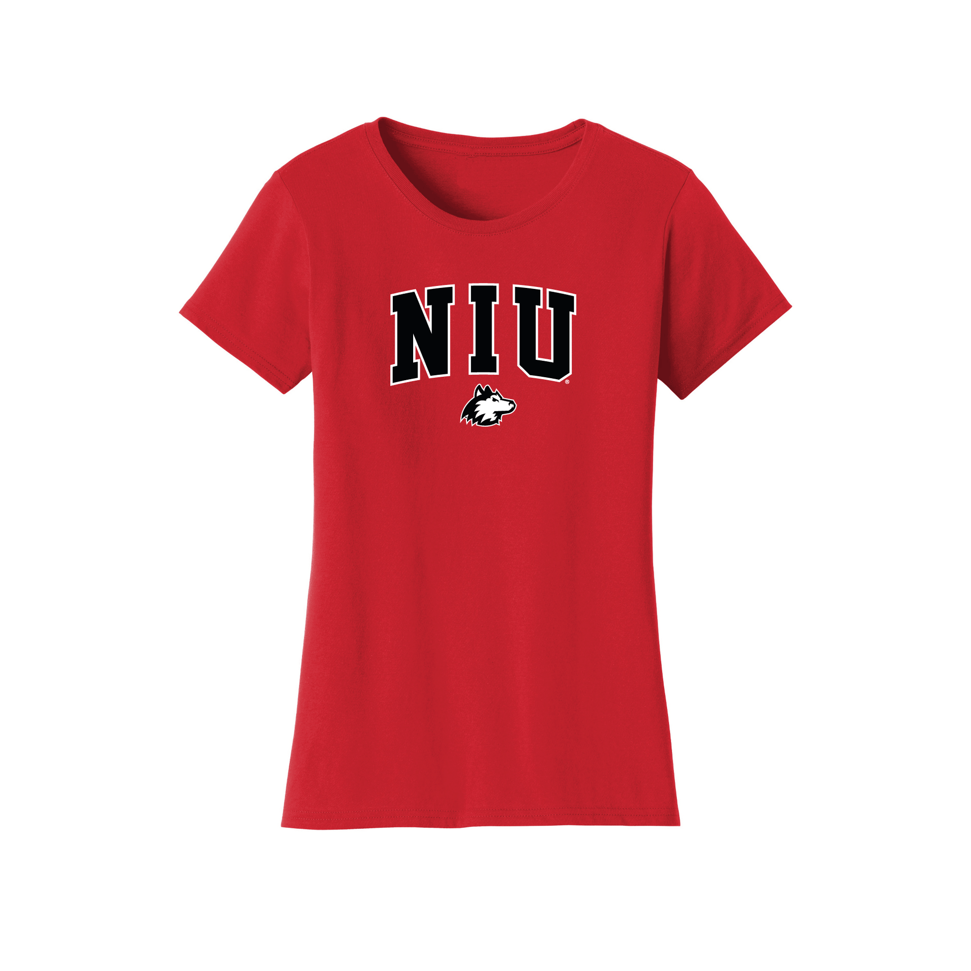 Northern Illinois University Huskies Jumbo Arch Womens T-Shirt