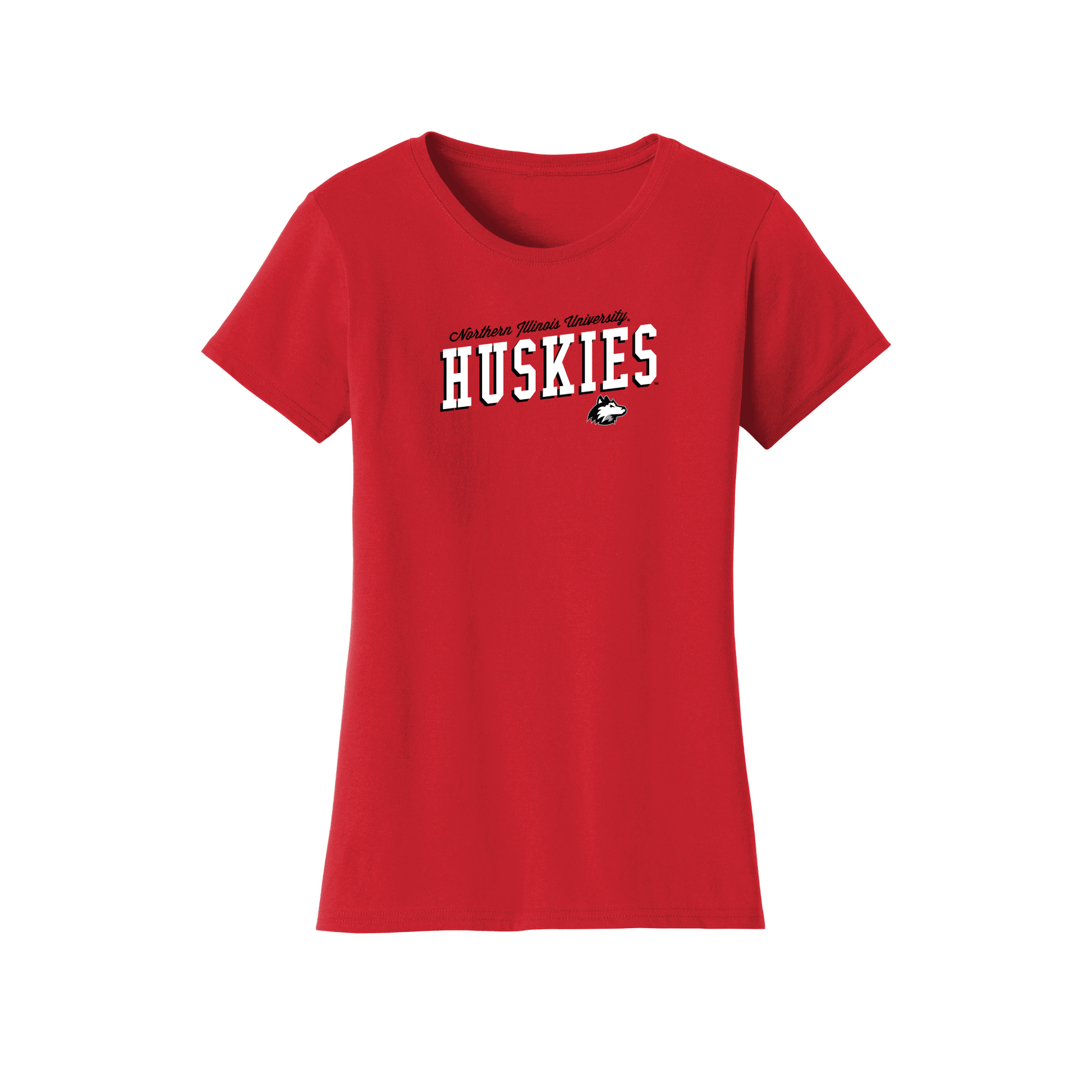 Northern Illinois University Huskies Uphill Victory Womens T-Shirt