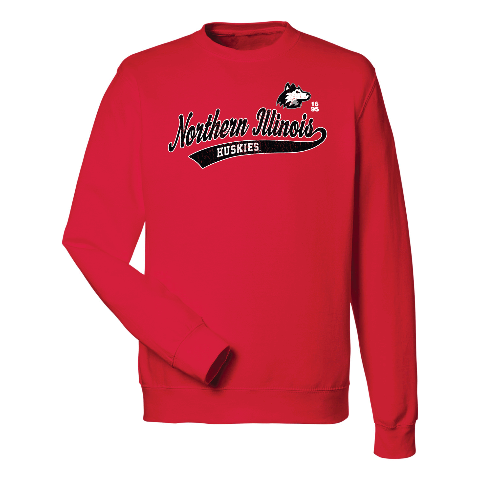 Northern Illinois University Huskies Old School Crewneck Sweatshirt