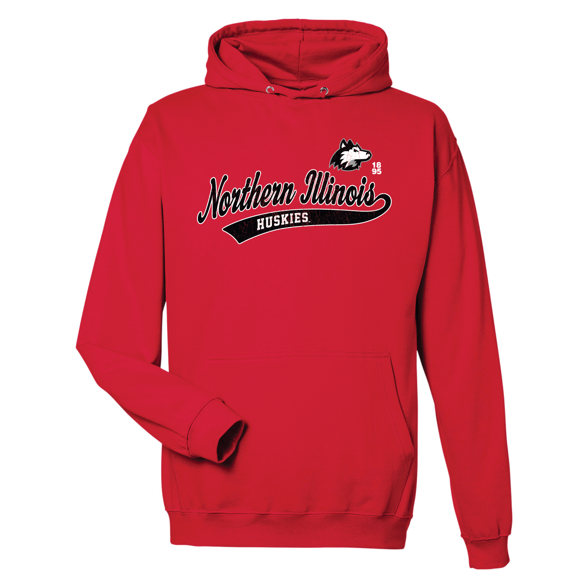 Northern Illinois University Huskies Old School Hooded Sweatshirt