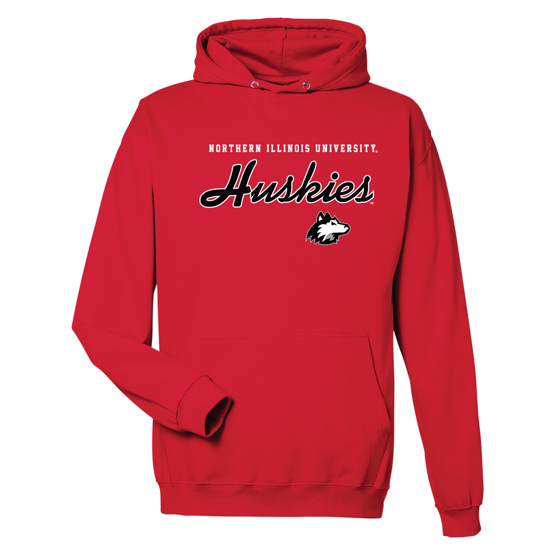 Northern Illinois University Huskies Machine Script Hooded Sweatshirt