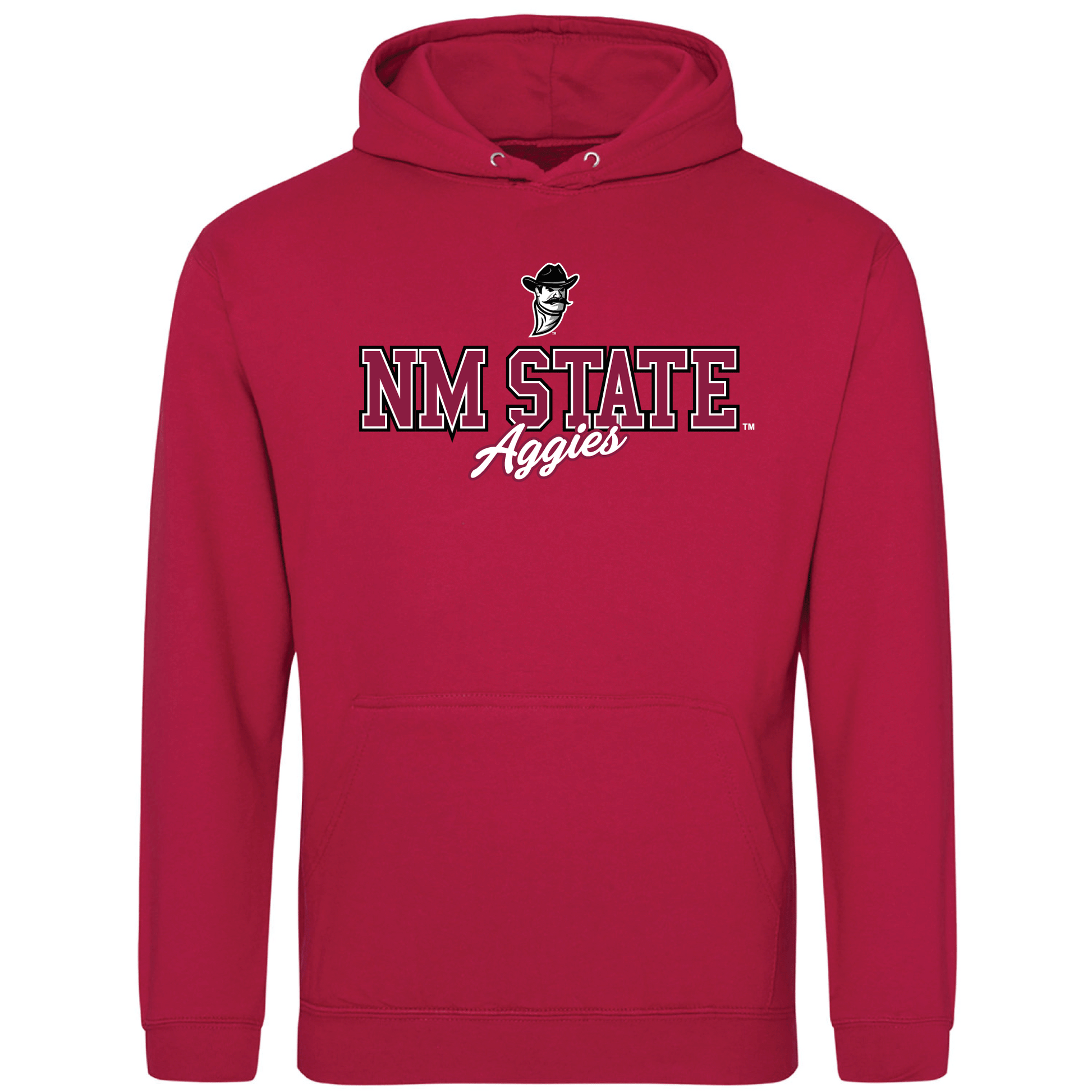 New Mexico State University Aggies Campus Script Hooded Sweatshirt