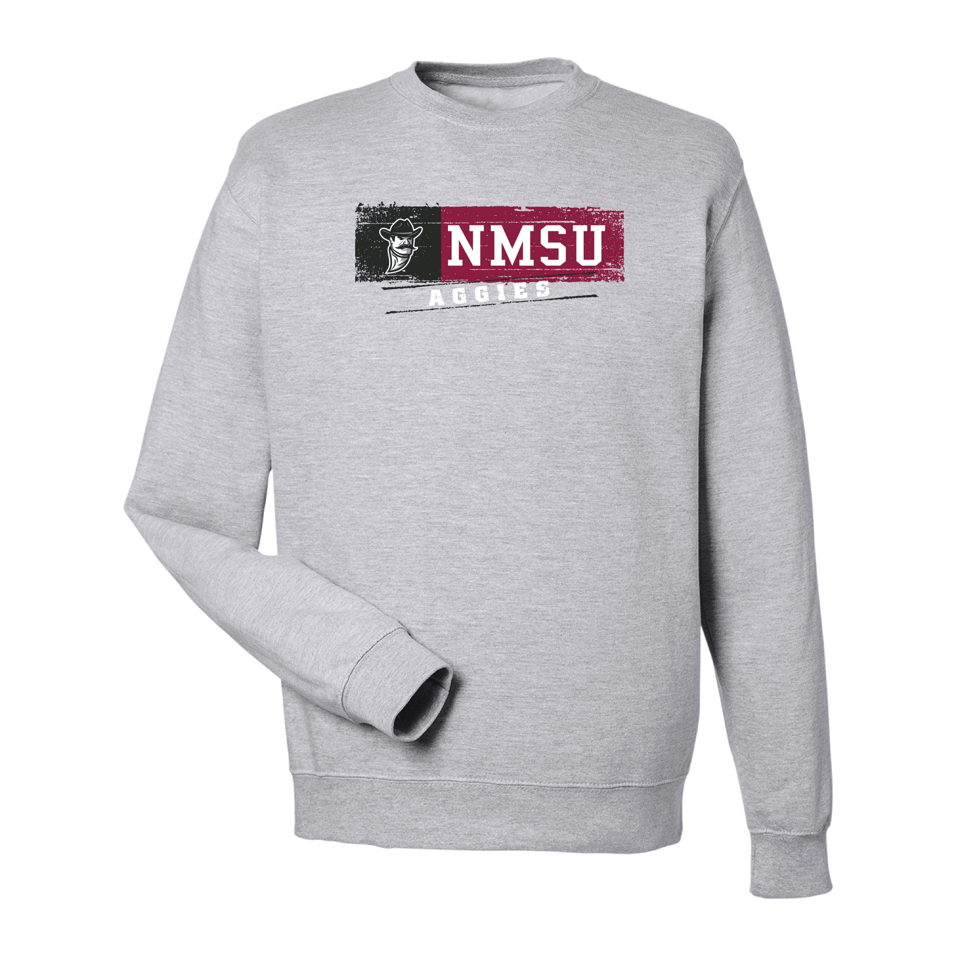 New Mexico State University Aggies Sticker Crewneck Sweatshirt