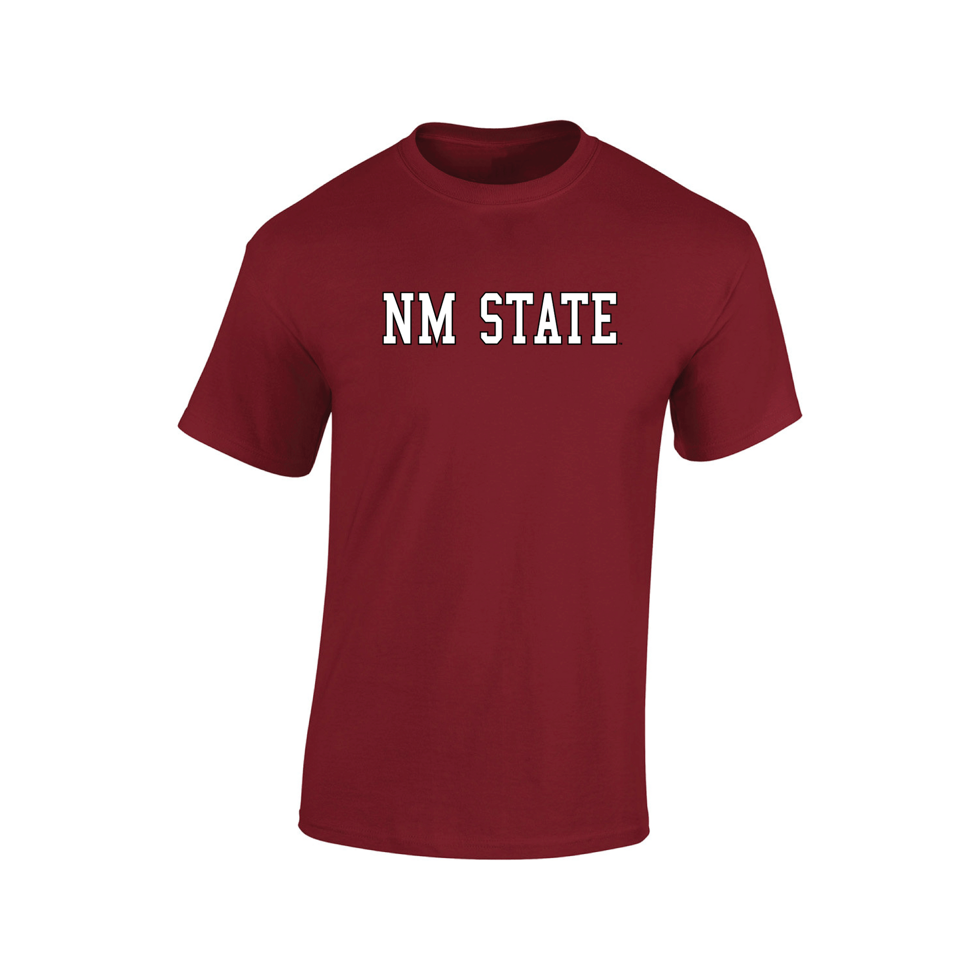 New Mexico State University Aggies Block Adult T-Shirt