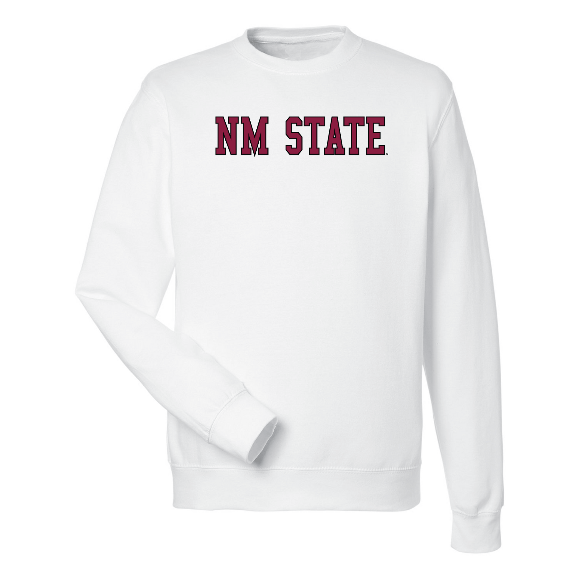 New Mexico State University Aggies Block Crewneck Sweatshirt