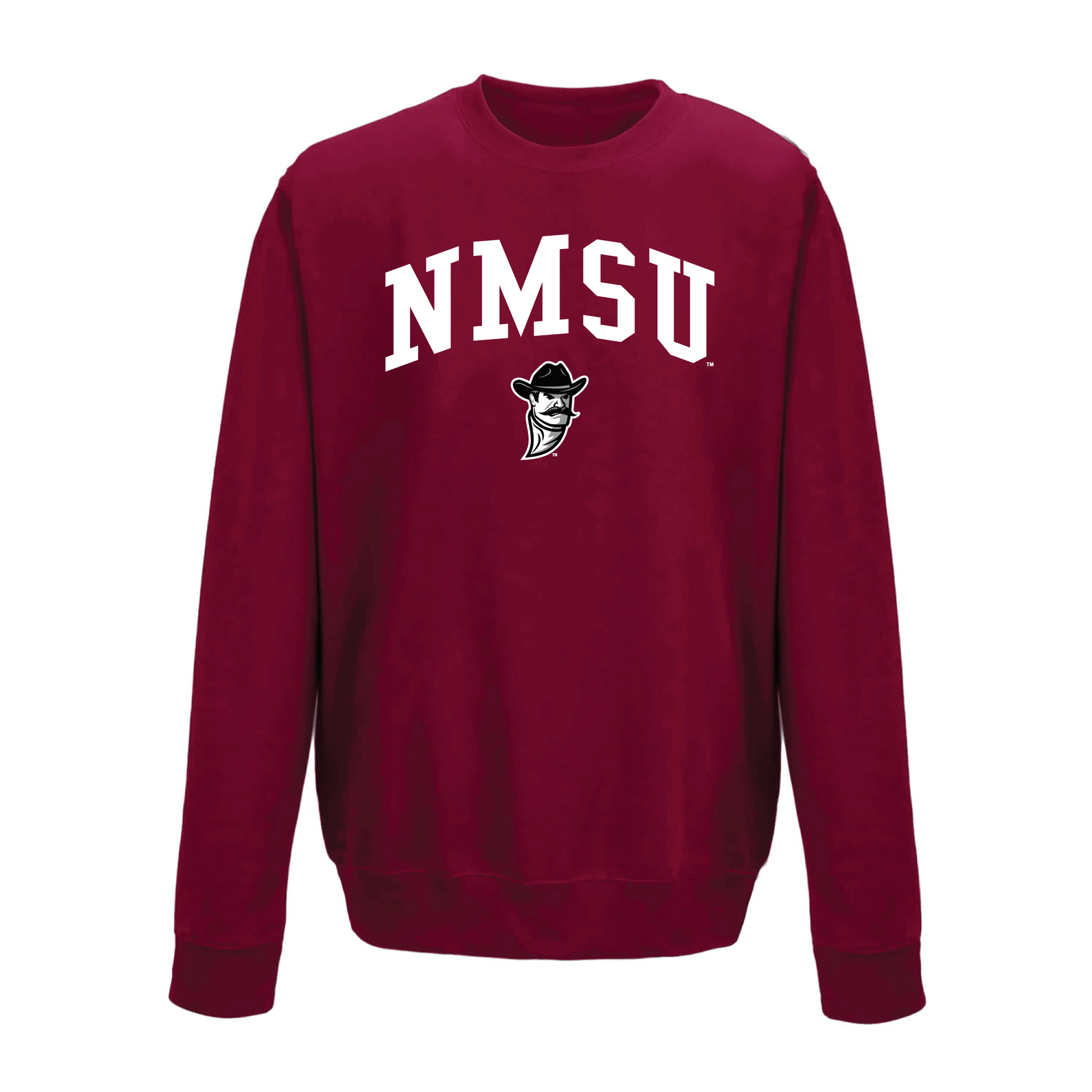 New Mexico State University Aggies Jumbo Arch Crewneck Sweatshirt