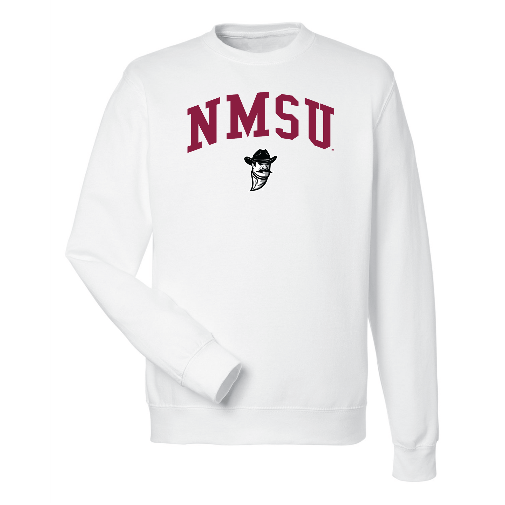 New Mexico State University Aggies Jumbo Arch Crewneck Sweatshirt