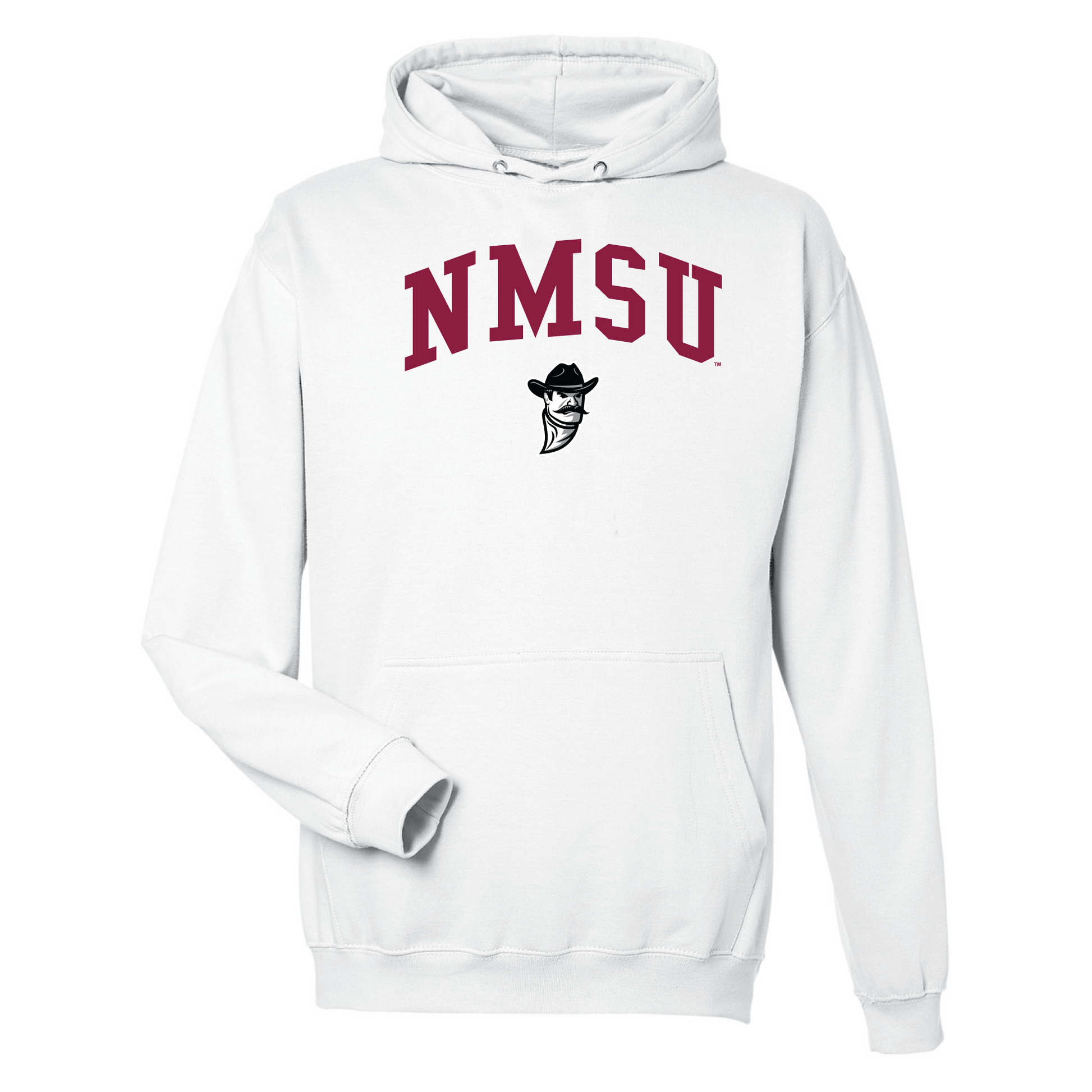 New Mexico State University Aggies Jumbo Arch Hooded Sweatshirt