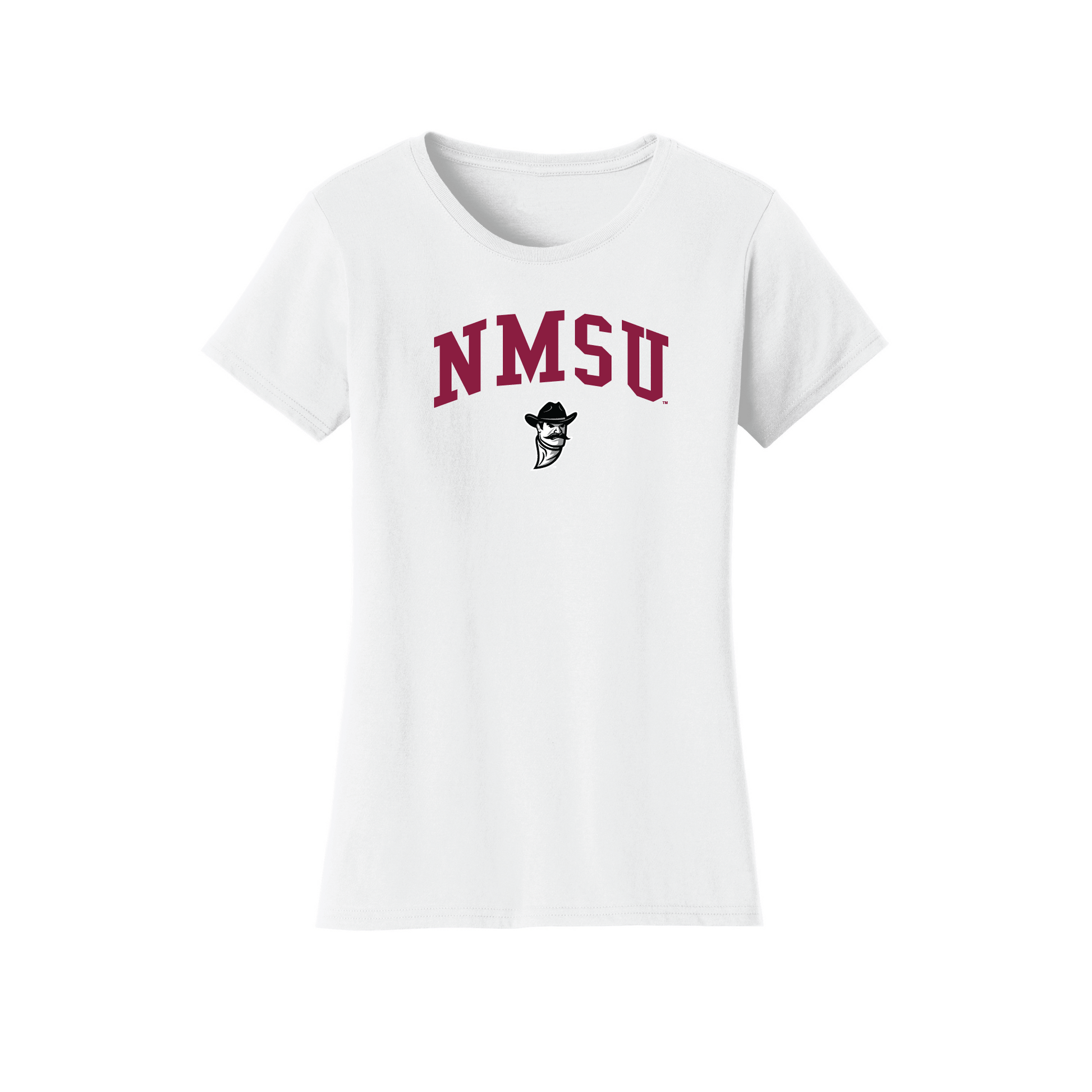 New Mexico State University Aggies Jumbo Arch Womens T-Shirt