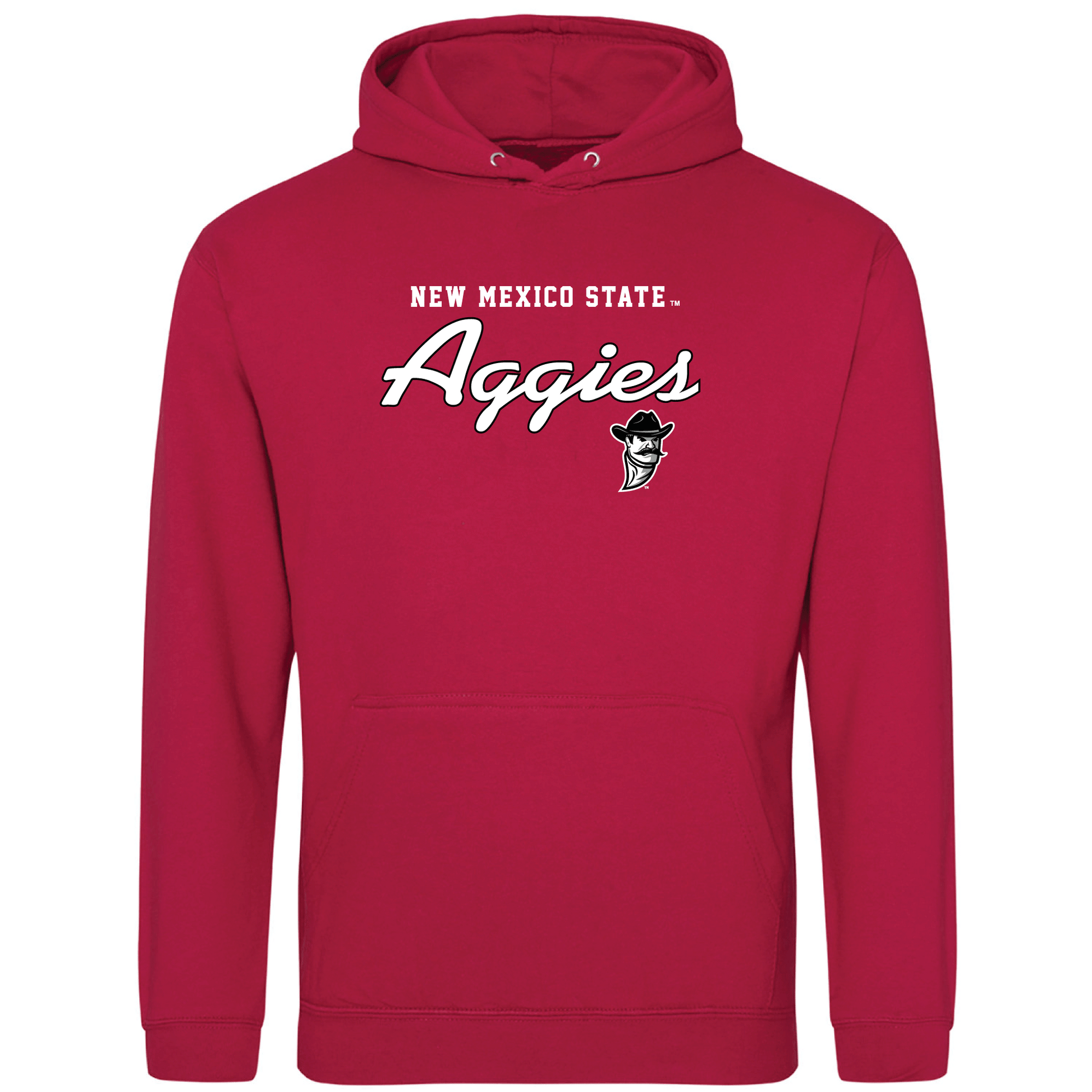 New Mexico State University Aggies Machine Script Hooded Sweatshirt