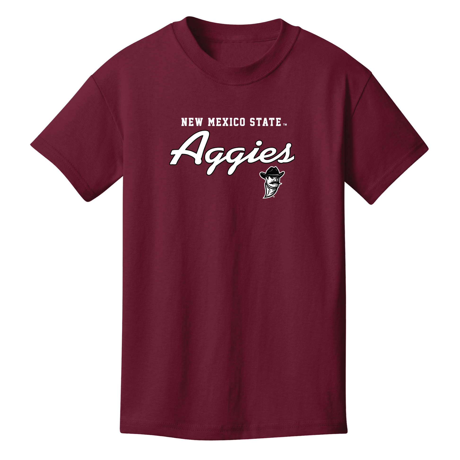New Mexico State University Aggies Machine Script Youth T-Shirt