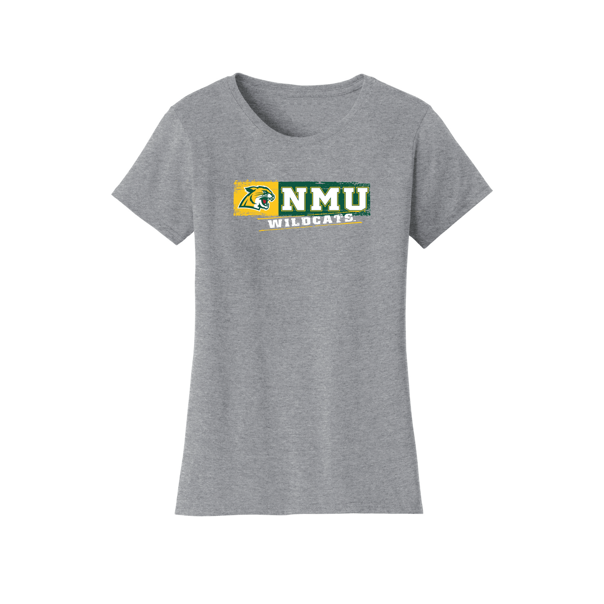  Northern Michigan University Wildcats Sticker Womens T-Shirt