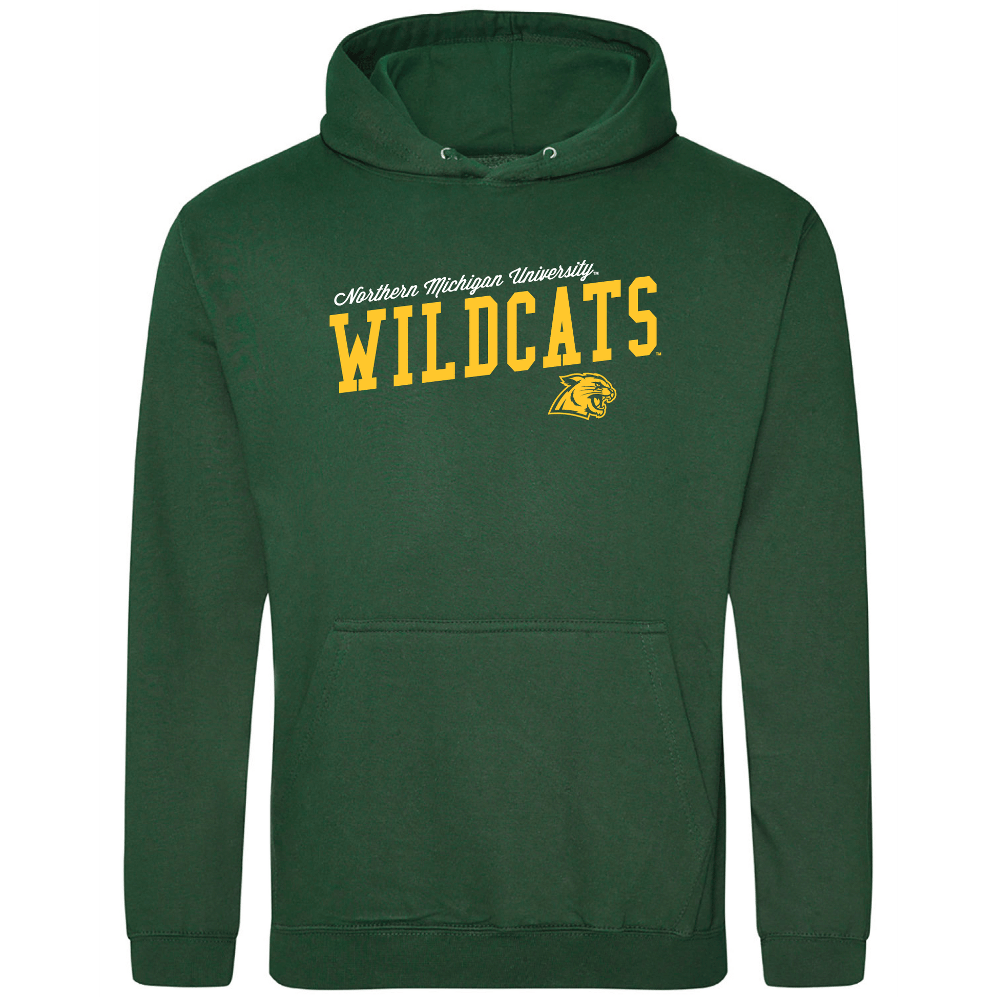  Northern Michigan University Wildcats Uphill Victory Hooded Sweatshirt
