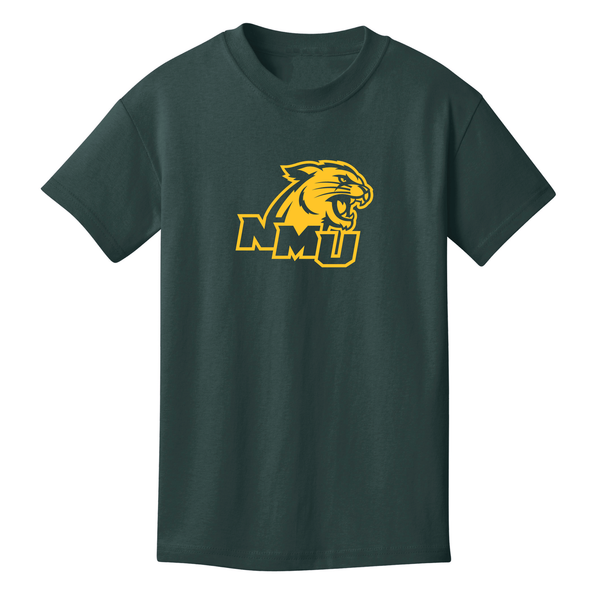  Northern Michigan University Wildcats Jumbo Logo Youth T-Shirt