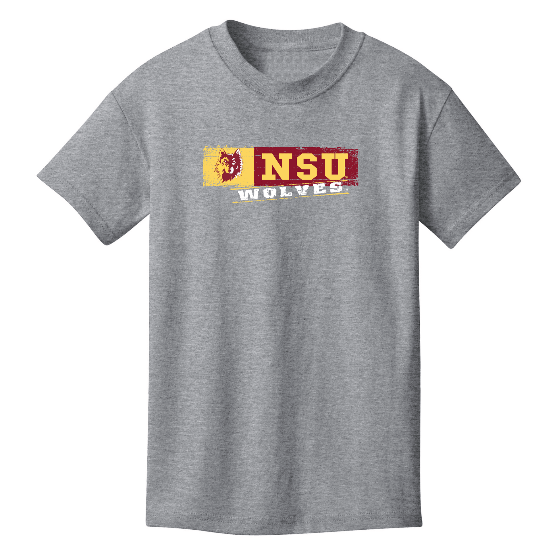 Northern State University Wolves Sticker Youth T-shirt